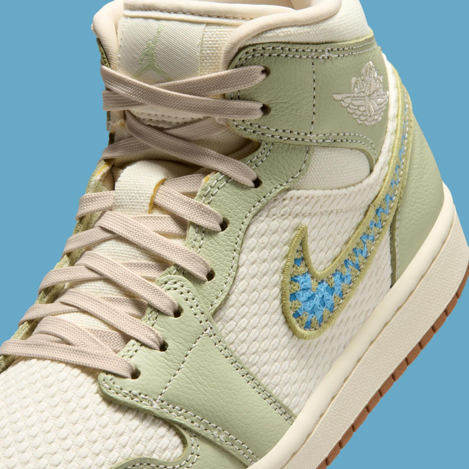 Air Jordan 1 Mid SE W "Olive Aura" drops May 1, 2026