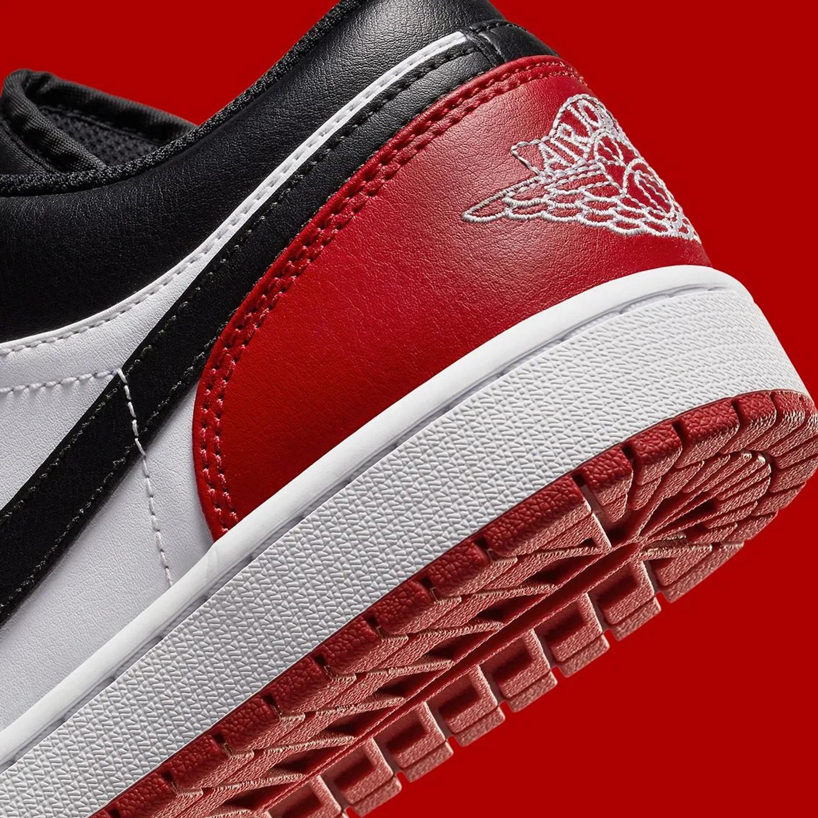Air Jordan 1 Low Bred Toe 2.0