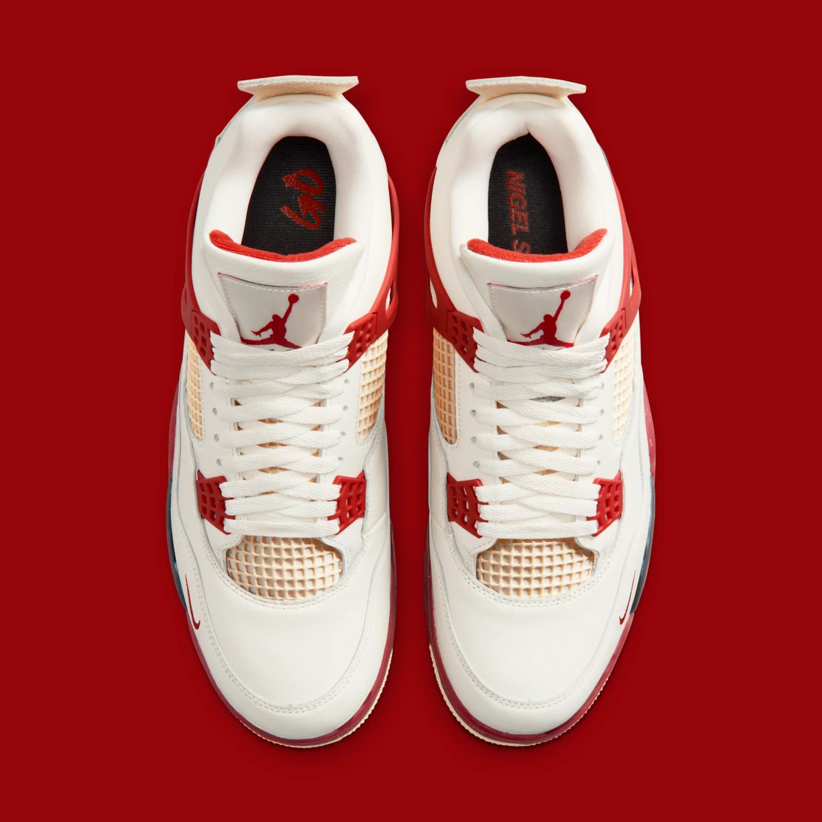 Nigel Sylvester x Air Jordan 4 Retro SP “Fire Red” releasing in 2026