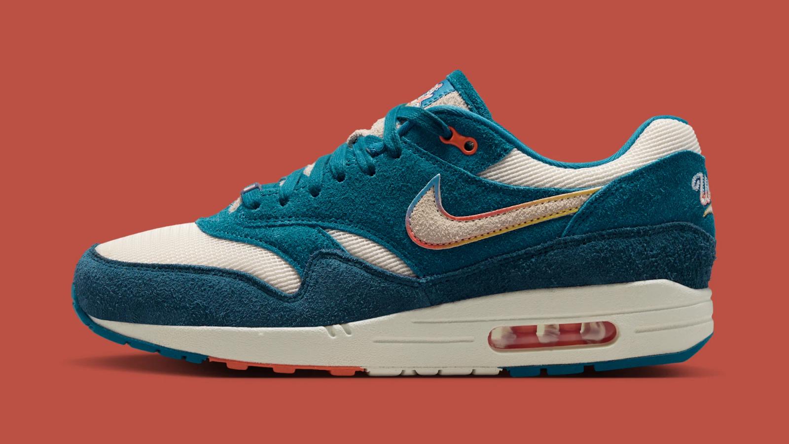 Nike Air Max 1 "Milwaukee Brewers" drops May 9th, 2026