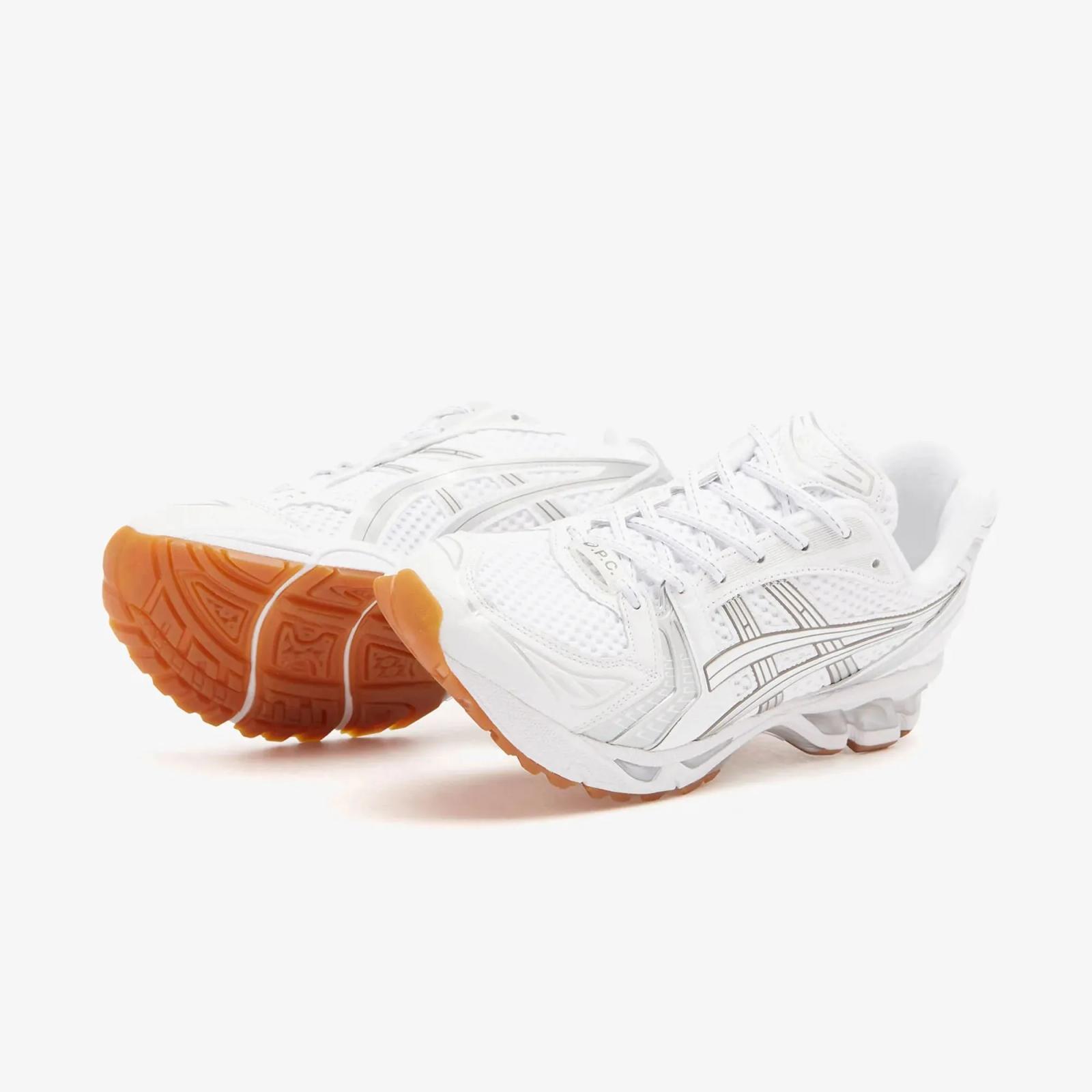 APC x Asics Gel-Kayano 14 White Pure Silver Release Date April 5th 2025 1203A727-100