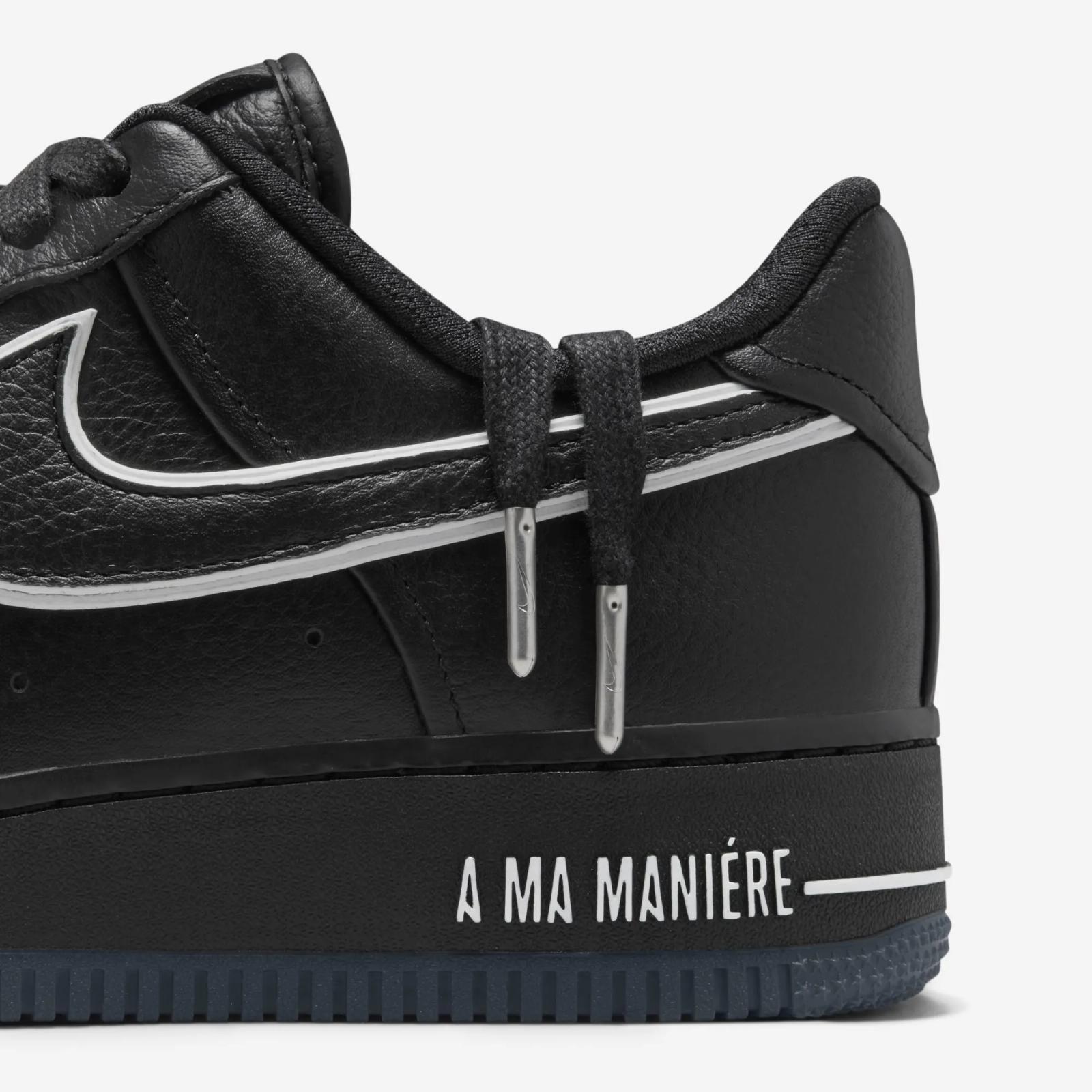 A Ma Maniere x Nike Air Force 1 Low W.Y.W.S Triple Black HF4084-001 Release Date 2025