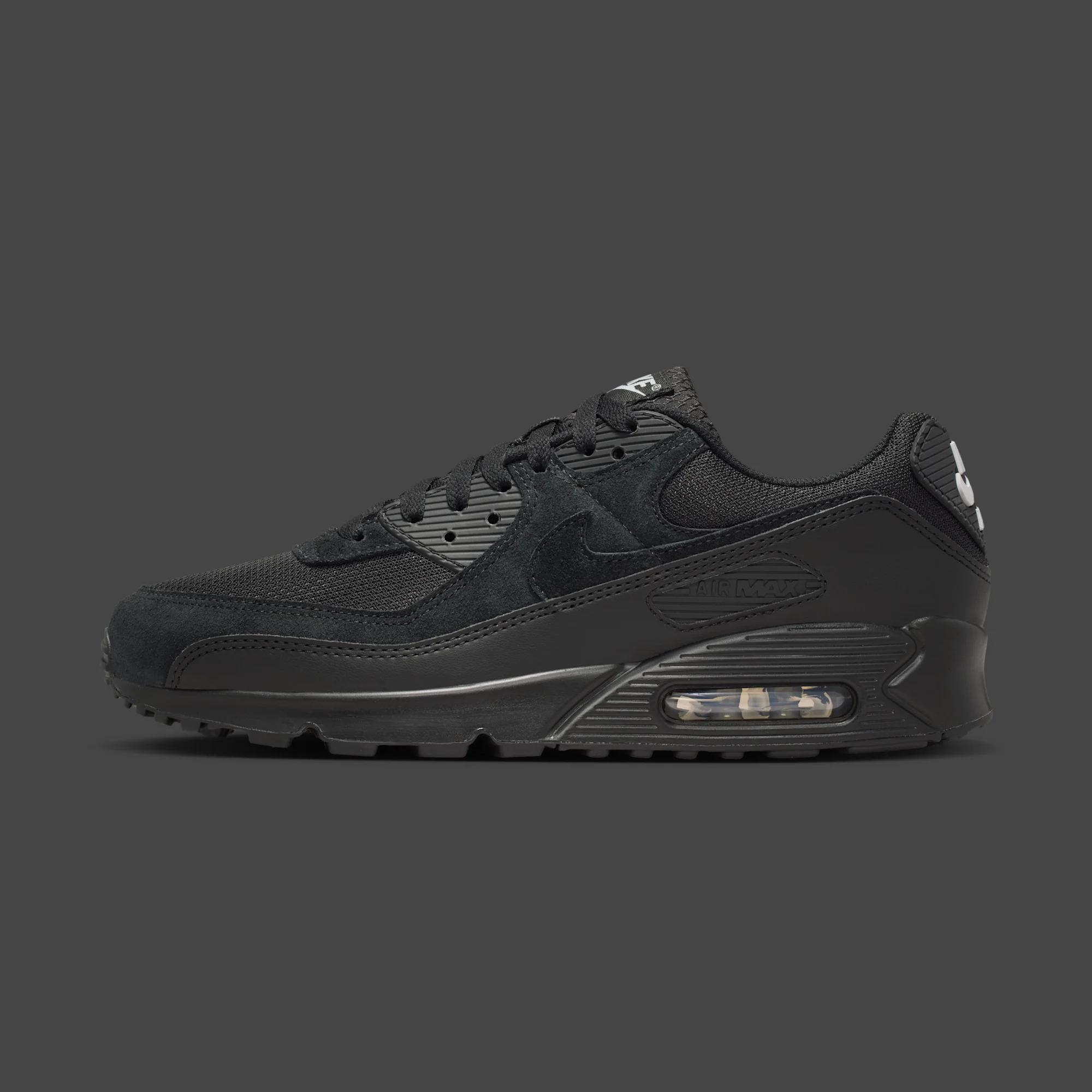 Nike Air Max 90 "Black & Light Smoke Grey" drops in 2026