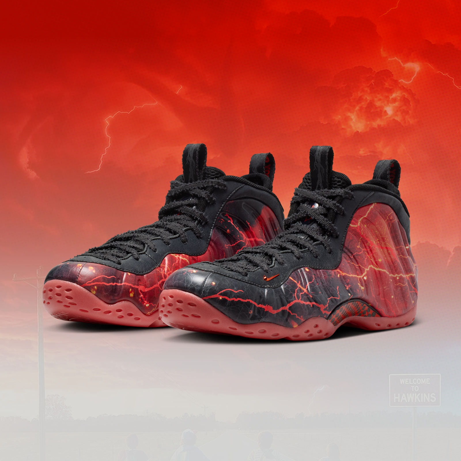 Stranger Things x Nike Air Foamposite One Premium 2026