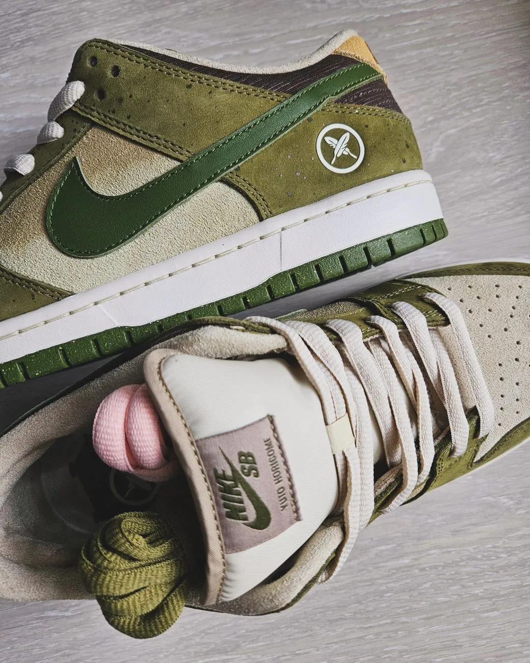 Yuto Horigome x Nike SB Dunk Low Pro Asparagus HF8022-300