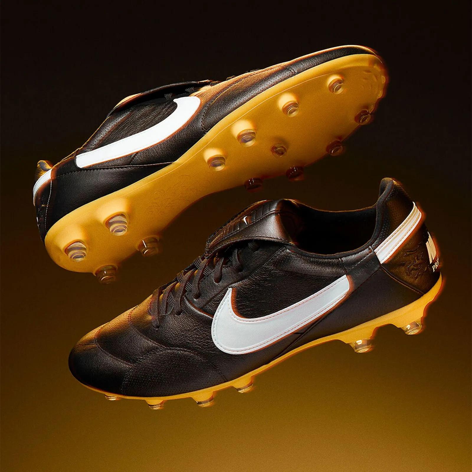 Nike Premier 3 FG Black White Amarillo AT5889-005