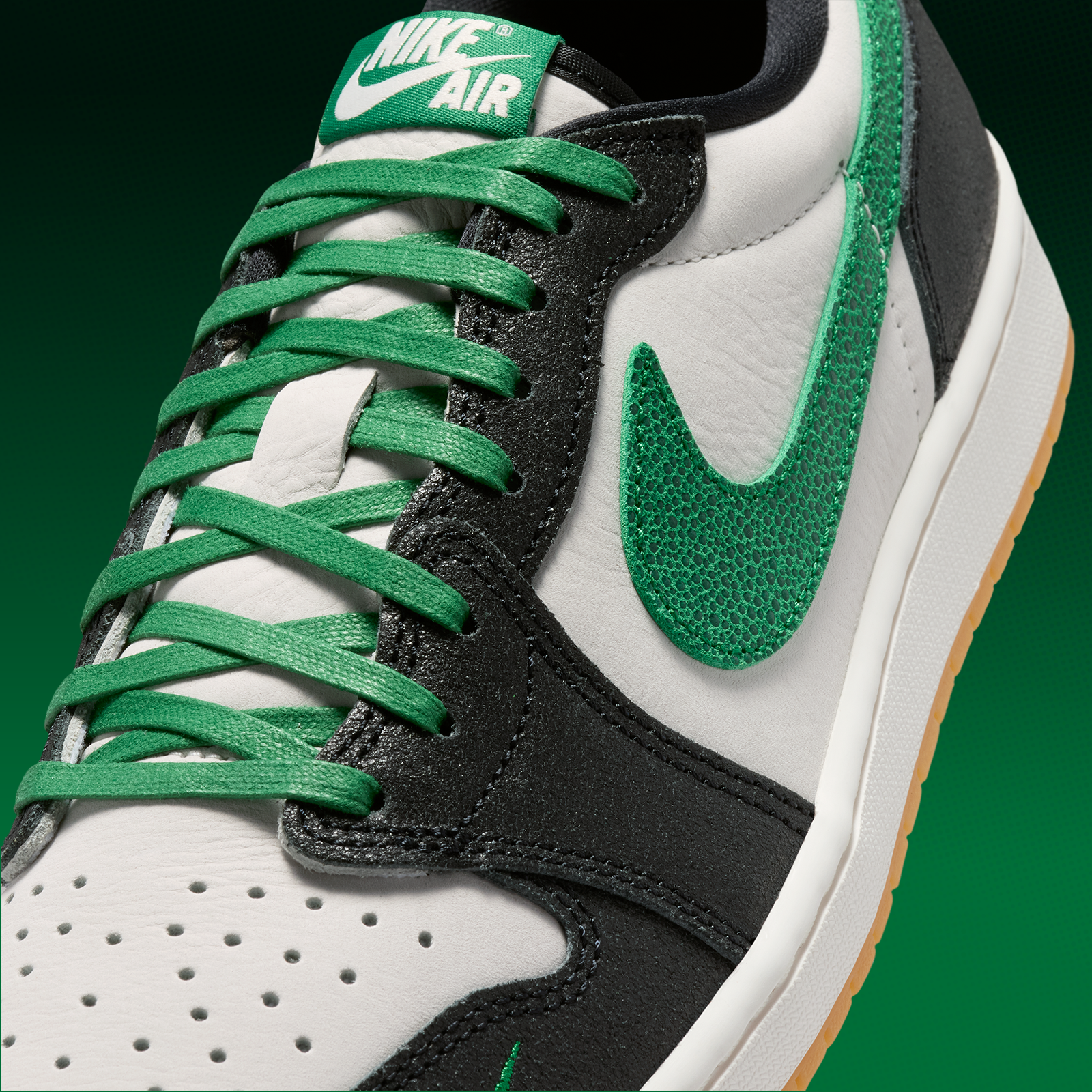 Air Jordan 1 Retro Low OG "Pine Green & Black" drops June 6th, 2026