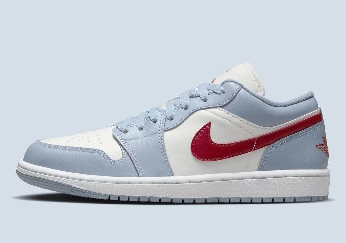 Air Jordan 1 Low Blue Grey