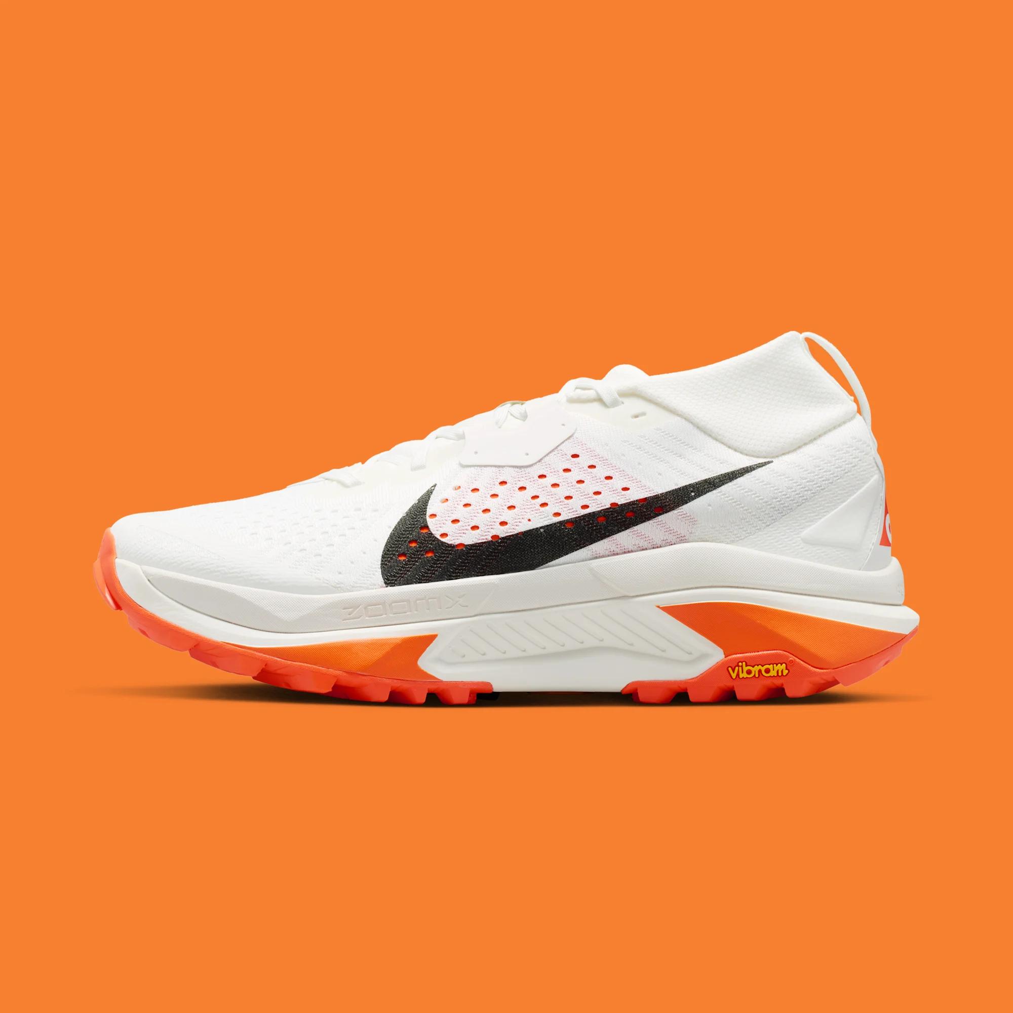 Nike ACG Zegama Trail "Summit White & Safety Orange" drops April 30th, 2026