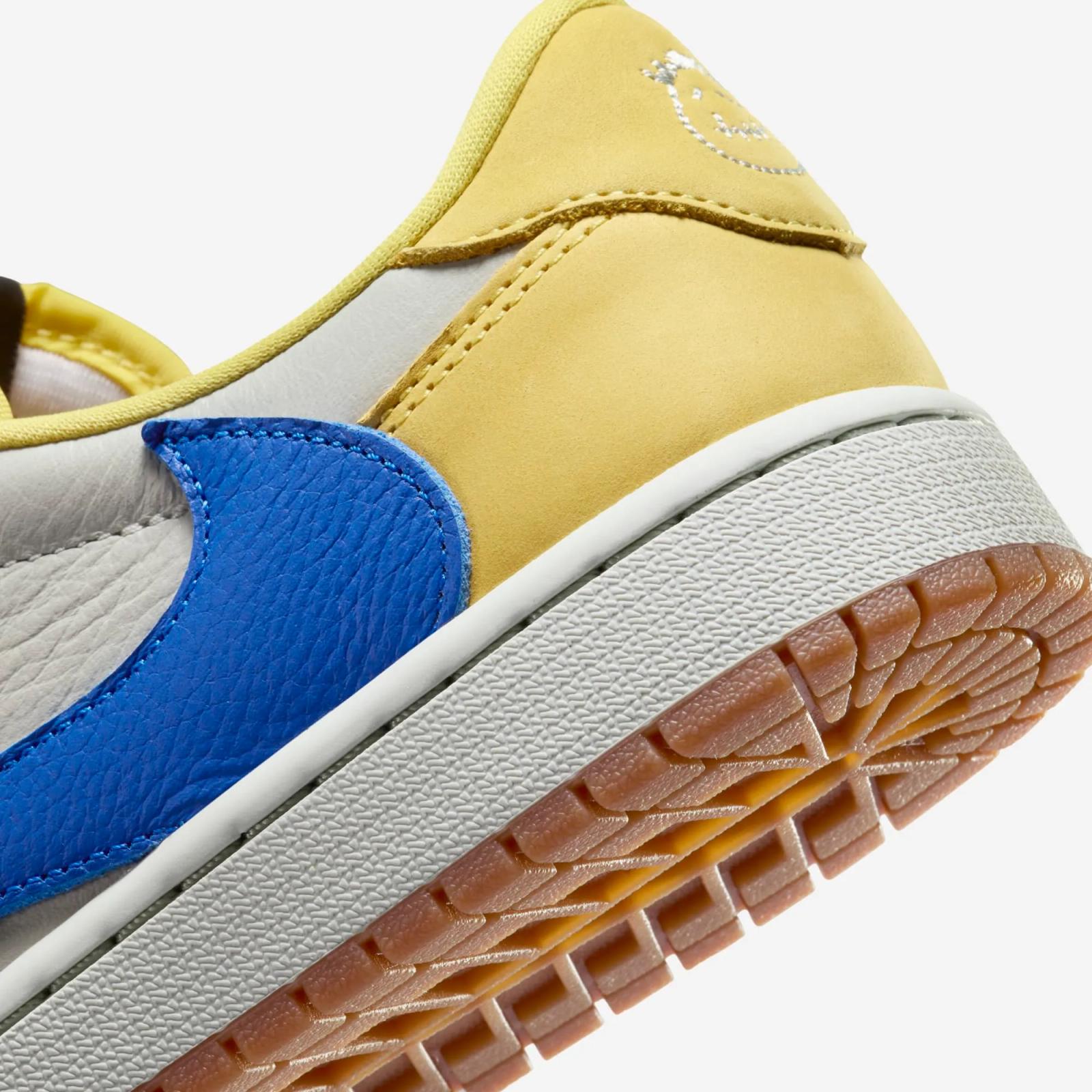 Travis Scott x Air Jordan 1 Low Canary DZ4137-700