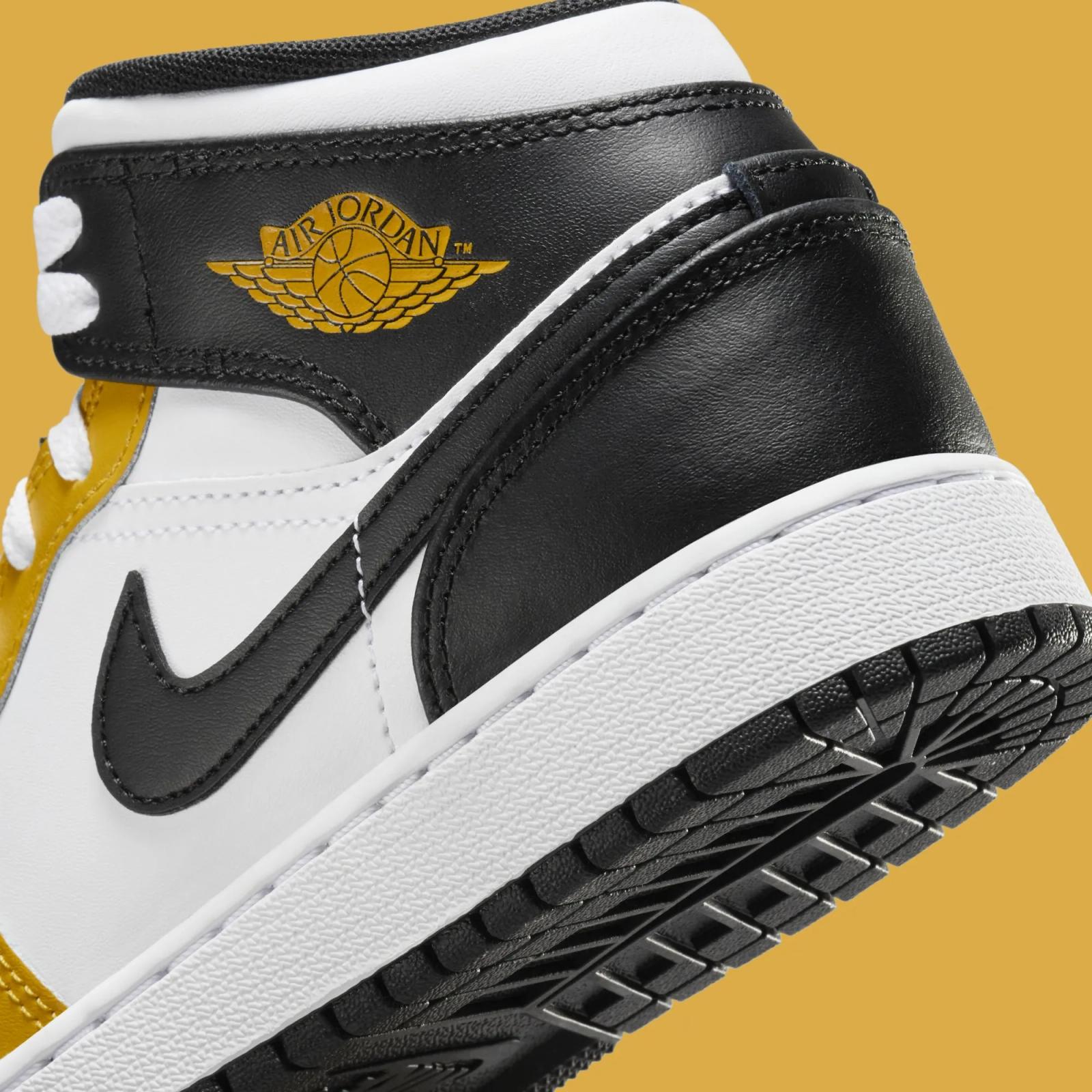 Air Jordan 1 Mid GS Yellow Ochre