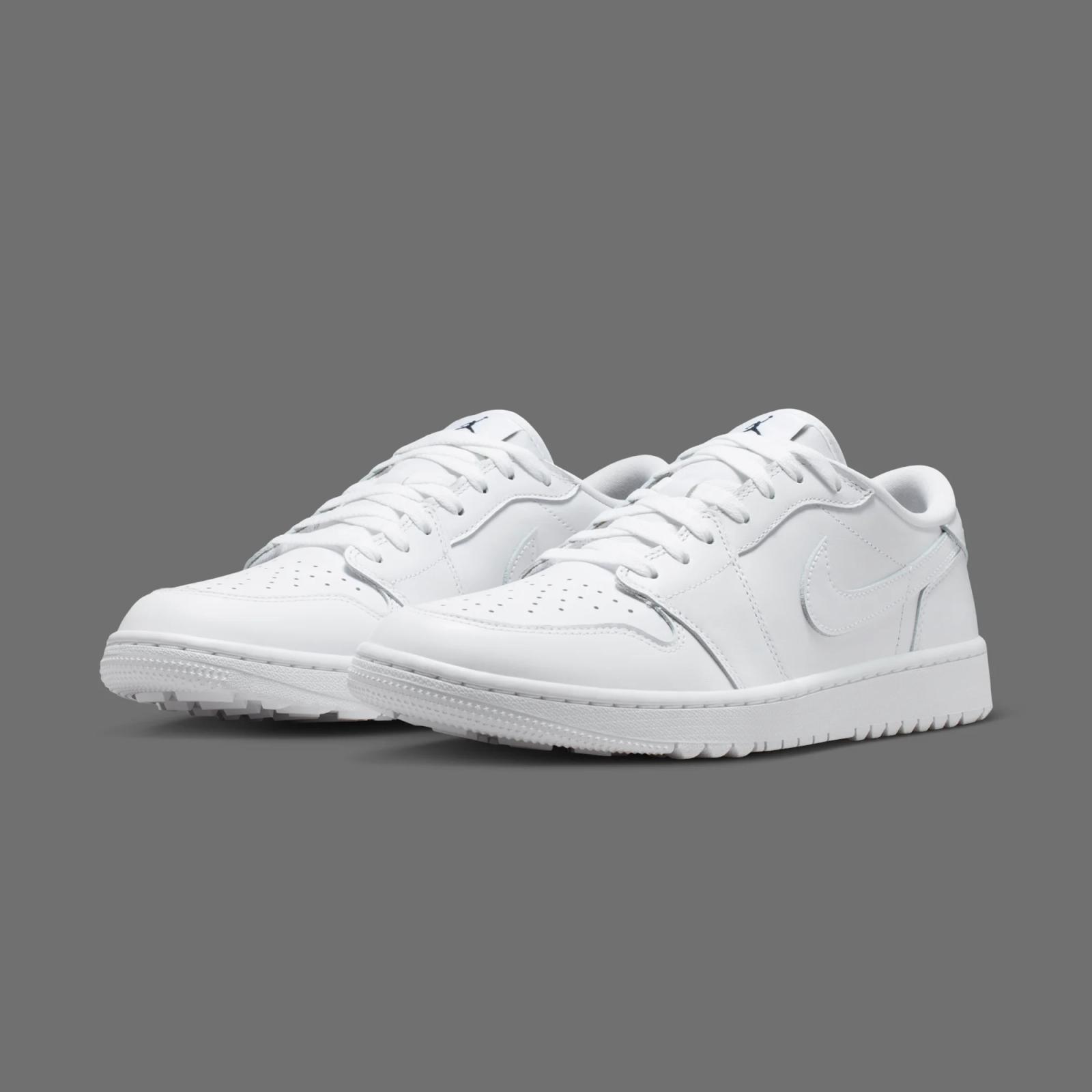 Air Jordan 1 Low Golf "Triple White" drops in 2026
