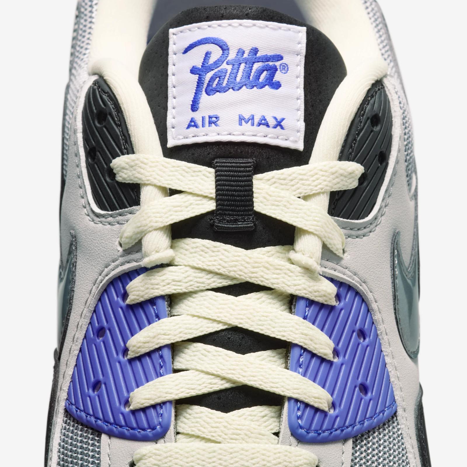 Patta x Nike Air Max 90 Wave Sapphire HF8814-002 Release Date 23 June 2025