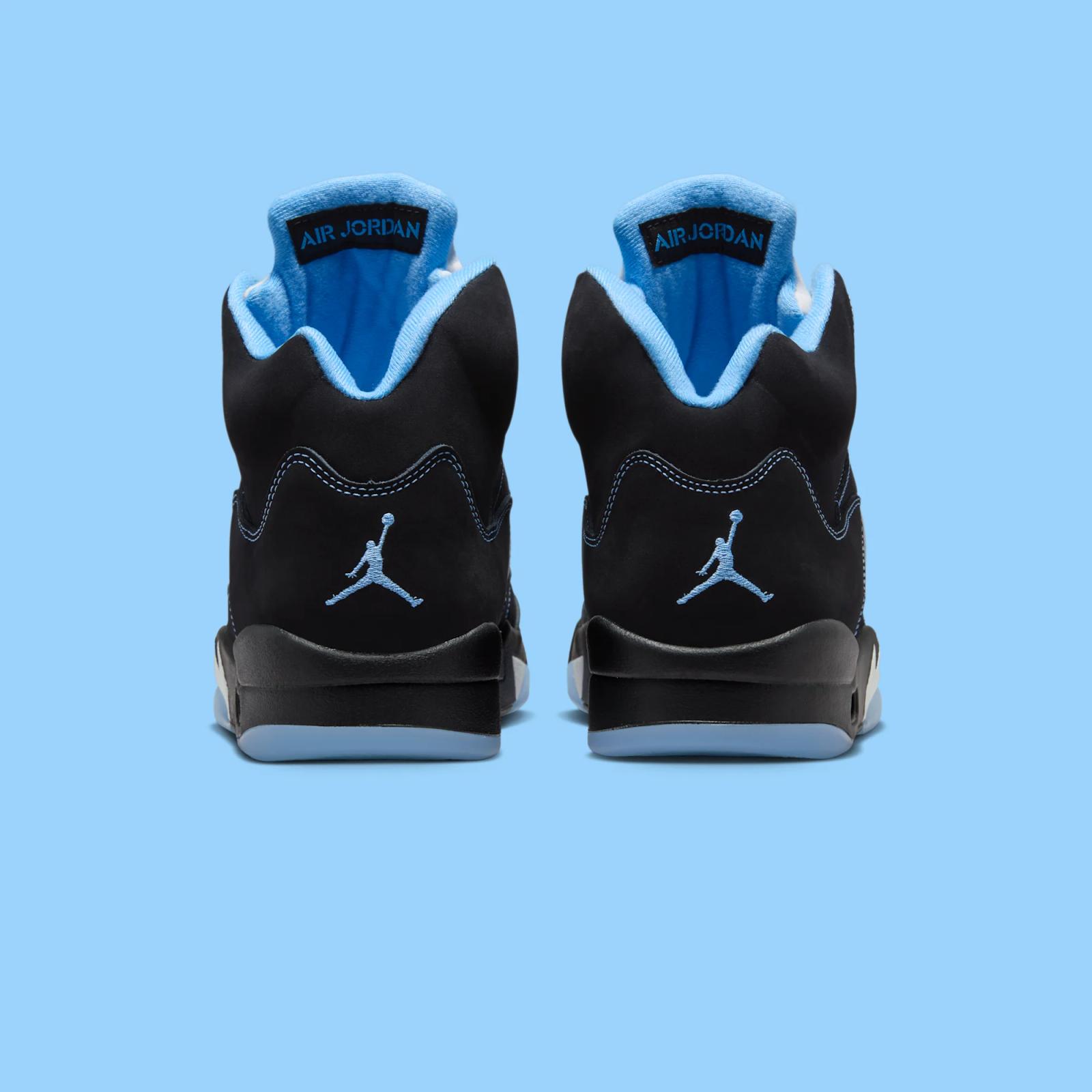 Air Jordan 5 Retro “Black / University Blue” drops June 20th, 2026