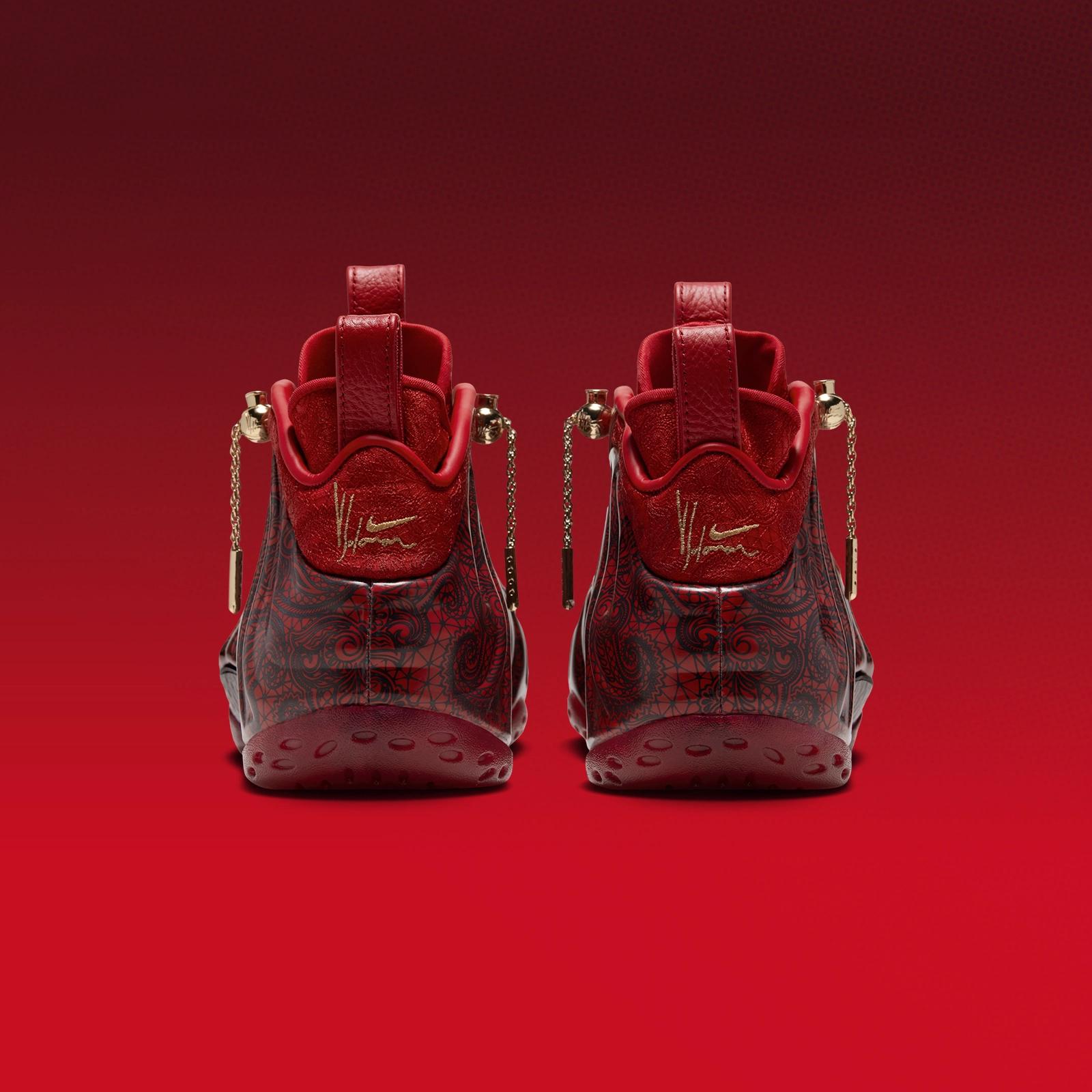 Victor Solomon x Nike Air Foamposite One "Gym Red" drops in 2026