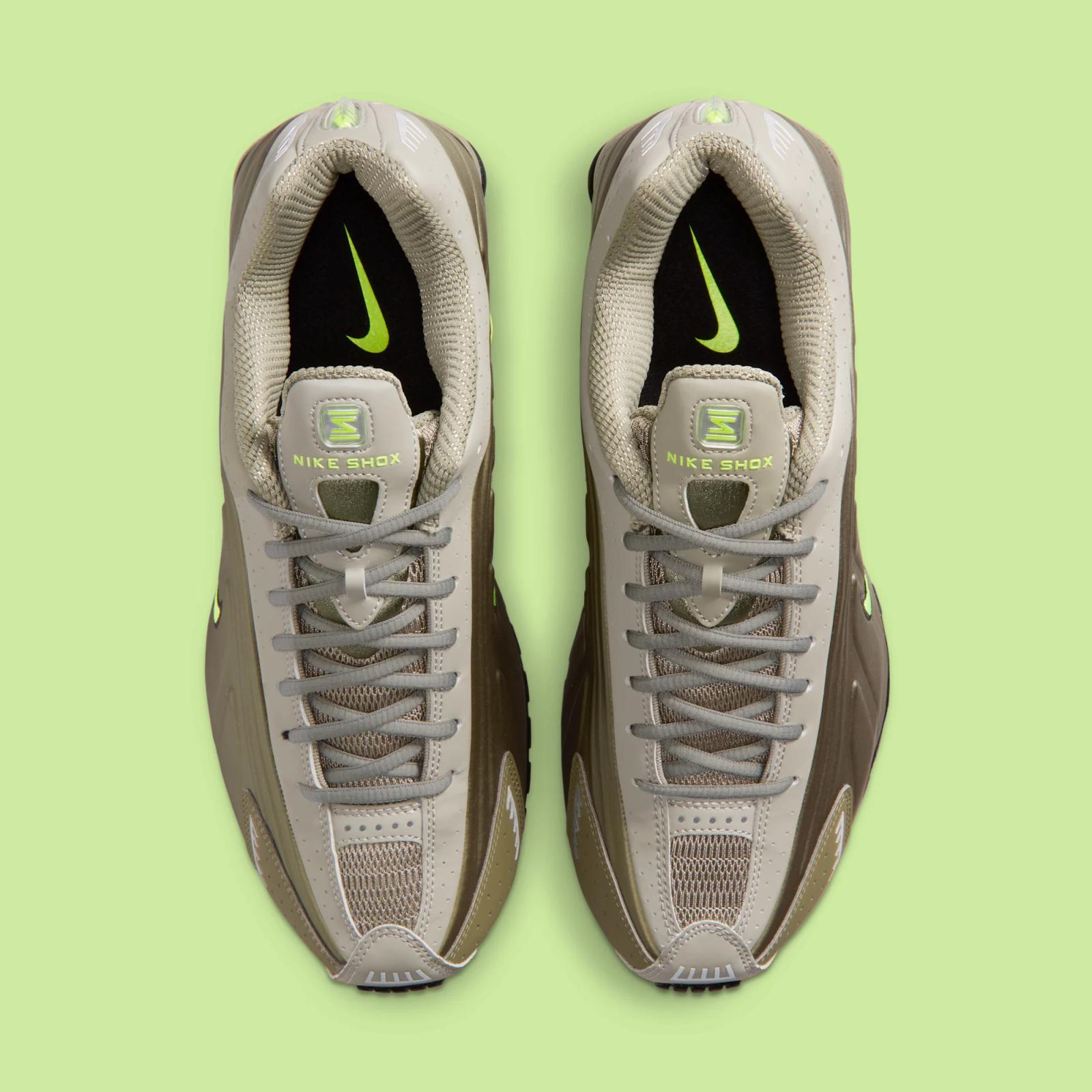 Nike Shox R4 "Light Army & Volt" drops Summer 2026