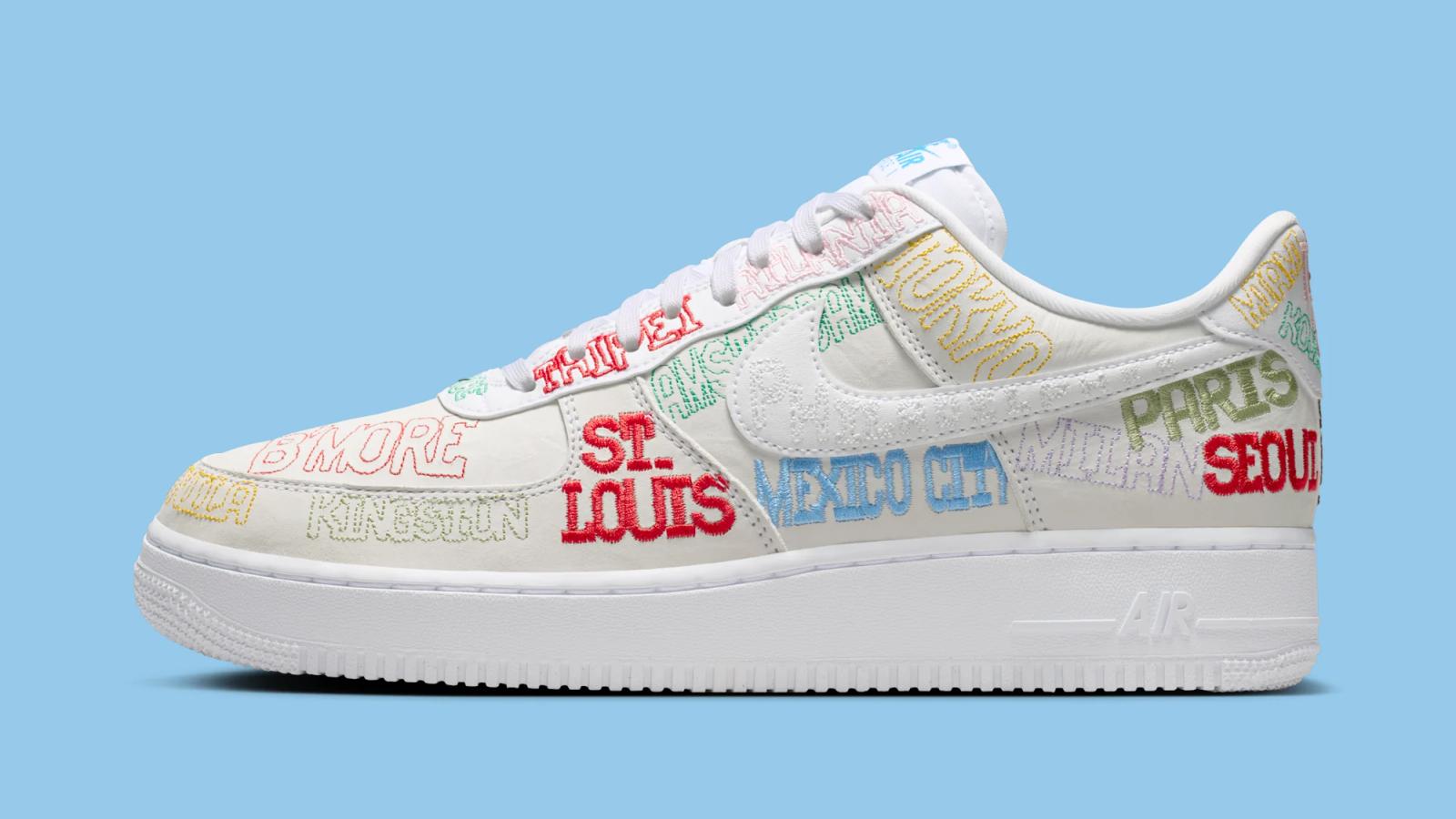 Nike Air Force 1 Low "On Tour White" drops May 1st, 2026