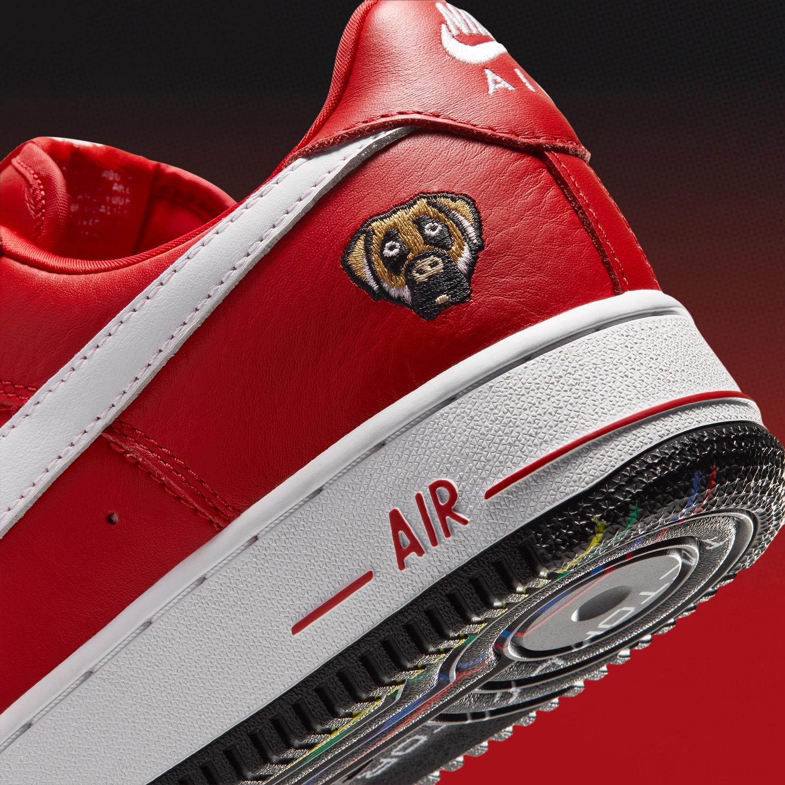 Victor Victor x Nike Air Force 1 Low '01 "University Red" drops in 2026