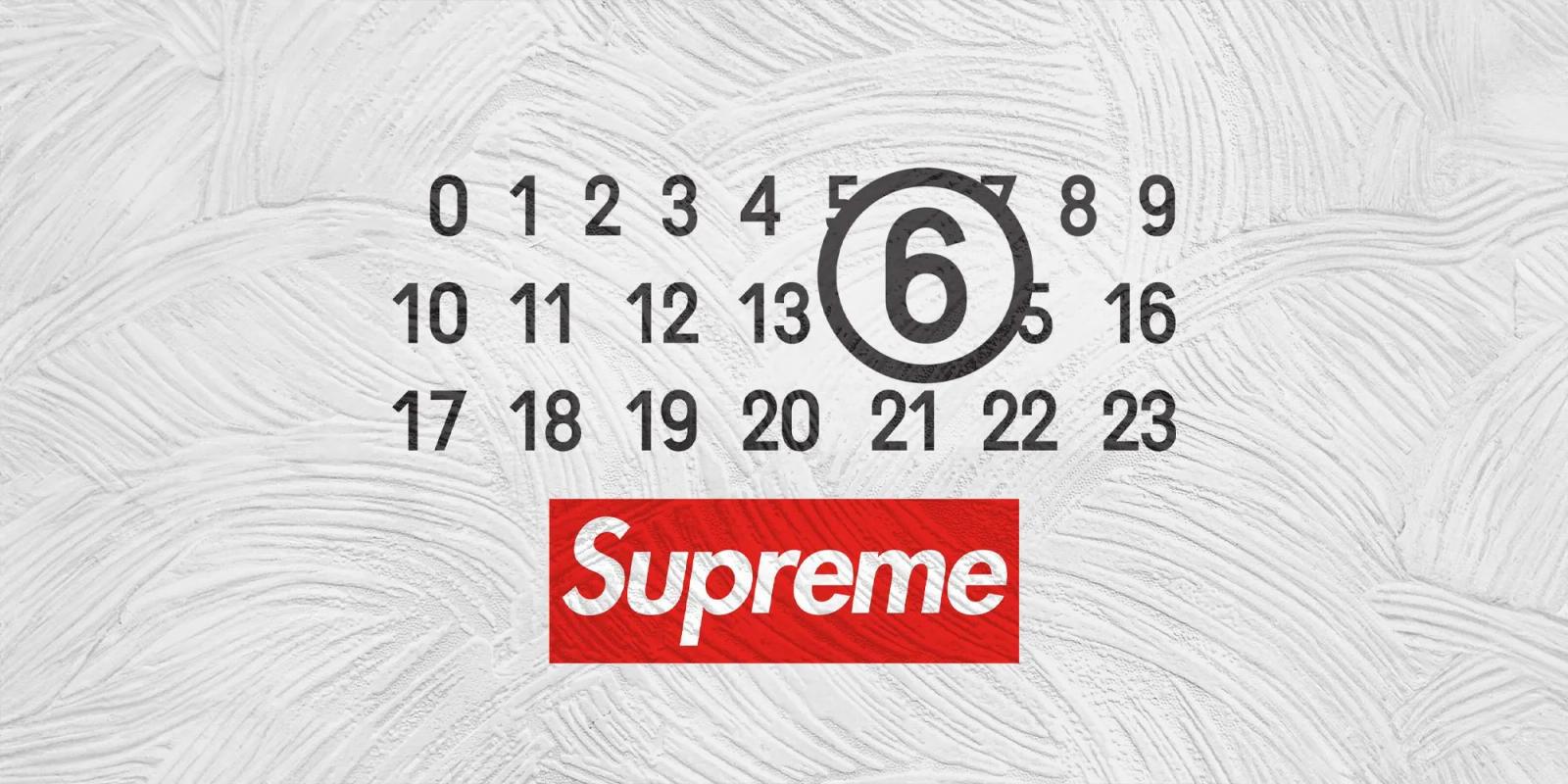 Supreme x MM6 Maison Margiela Spring 2024