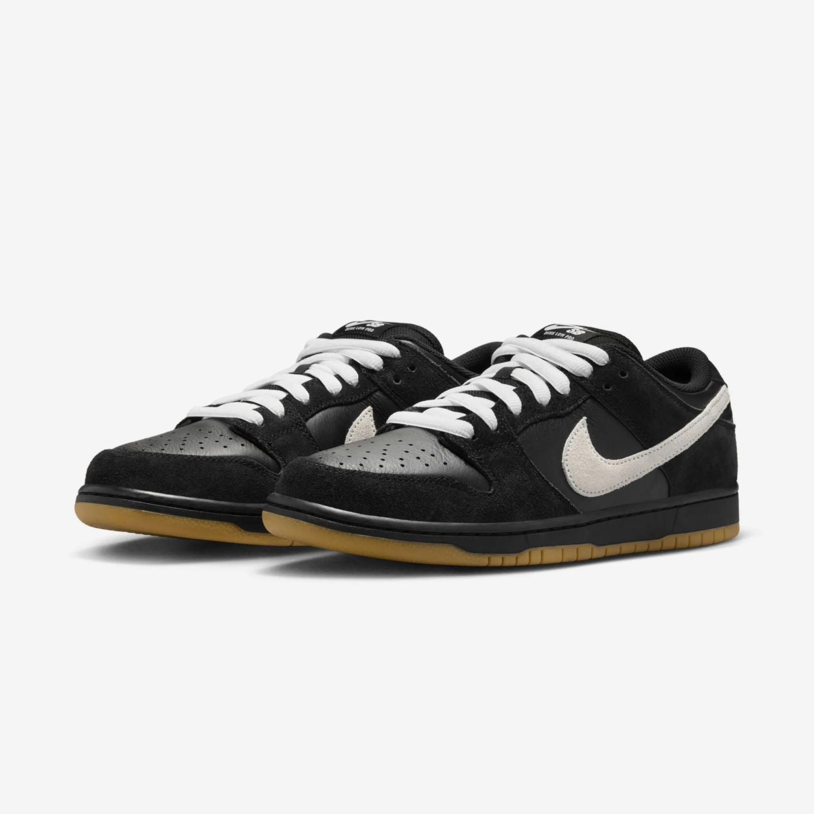 Nike SB Dunk Low Pro Black White Gum HF3704-003