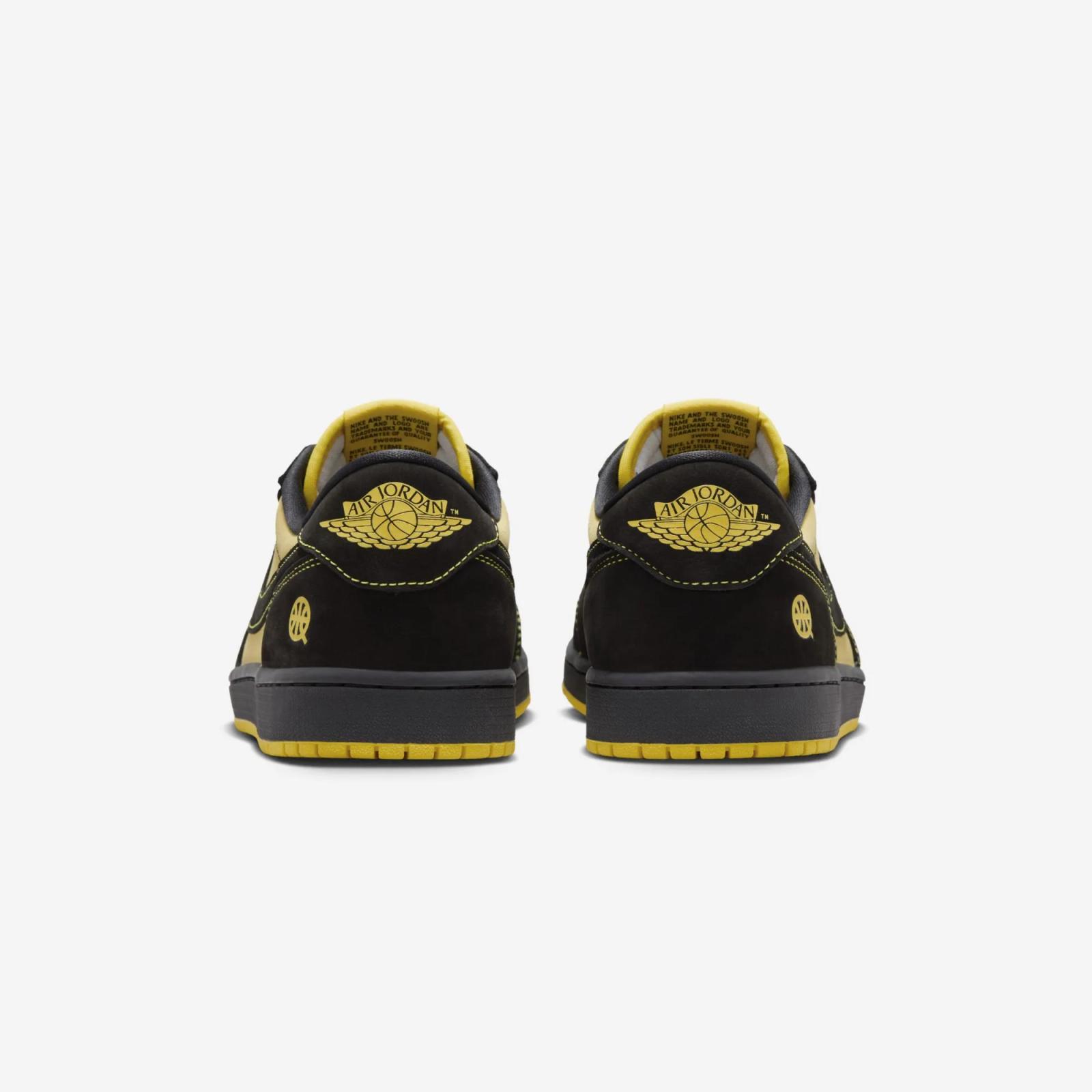 Quai 54 x Air Jordan 1 Retro Low OG Tour Yellow IB8836-007