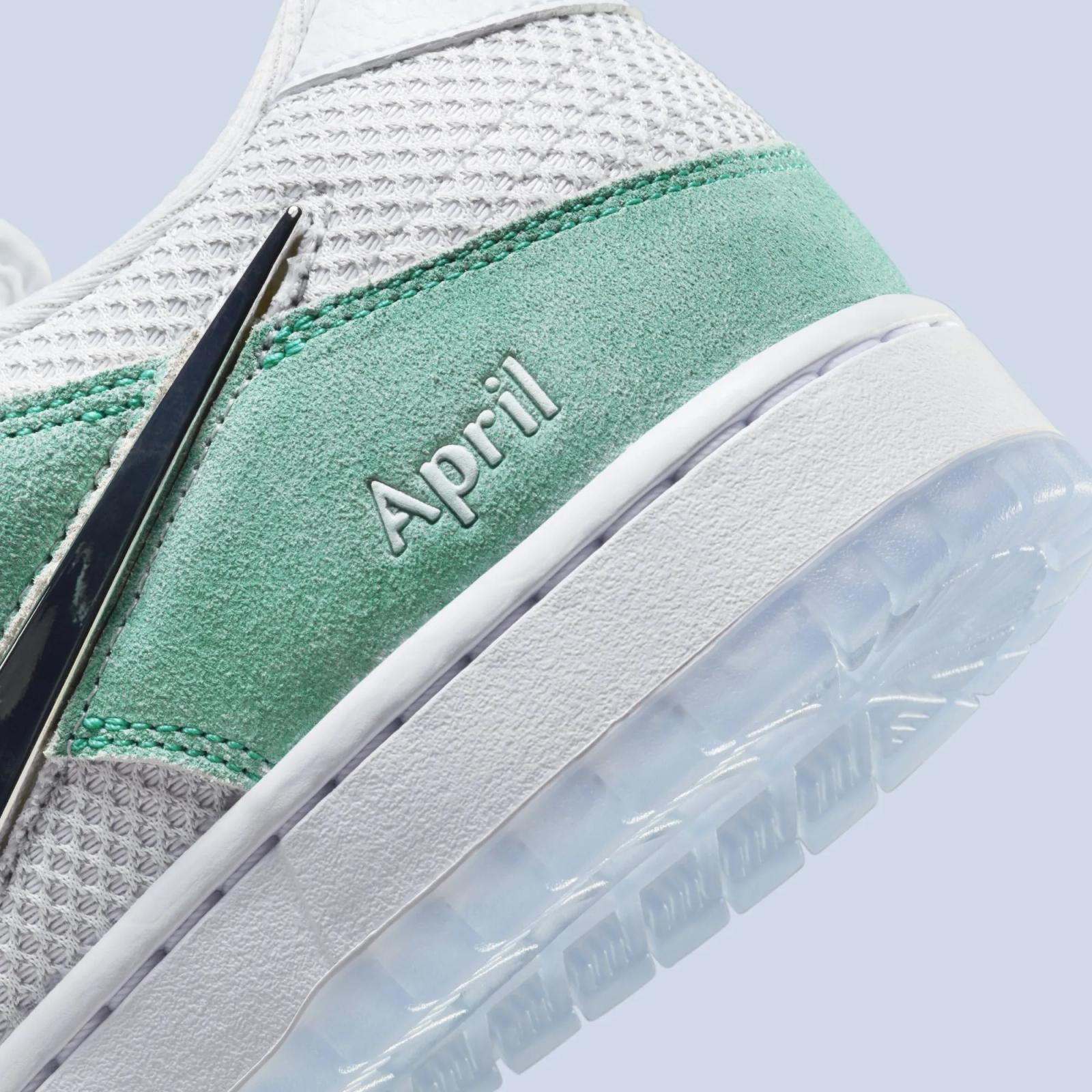 April Skateboards x Nike SB Dunk Low Pro Turbo Green