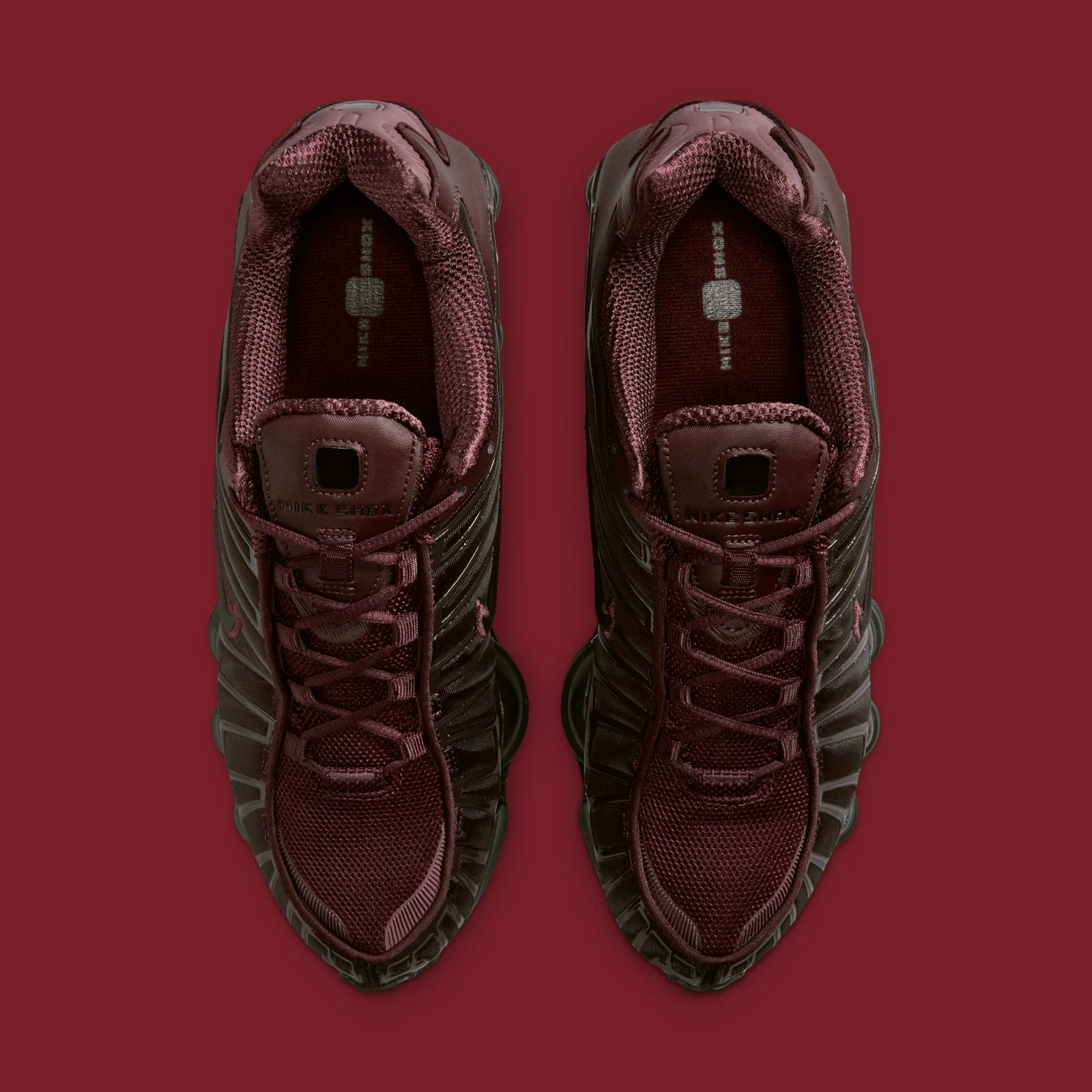 Nike Shox TL SE "Burgundy Crush" drops Summer 2026