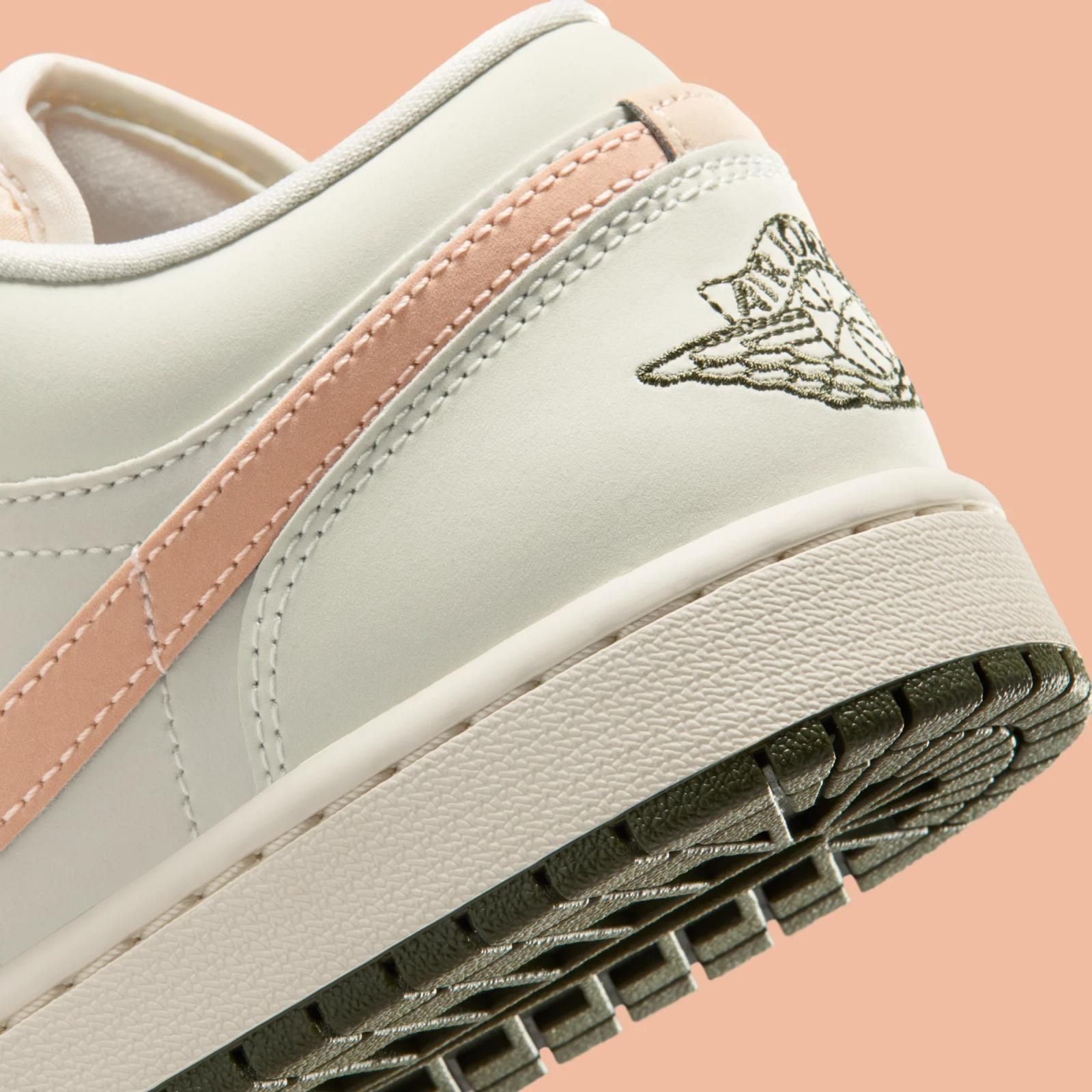 Air Jordan 1 Low "Sail & Crimson Tint" releases April 1, 2026