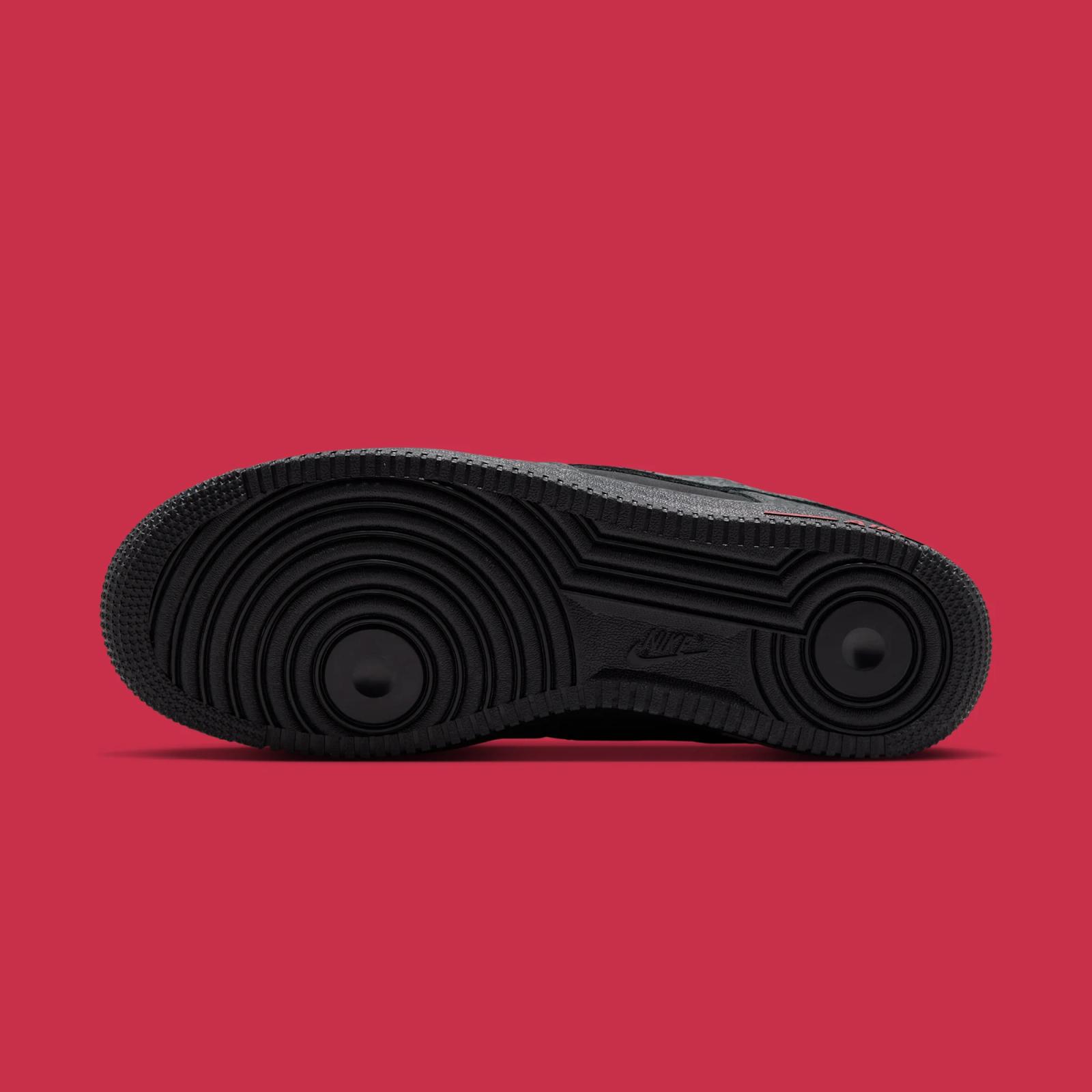 Nike Air Force 1 Low "Black & Tough Red" drops in 2026