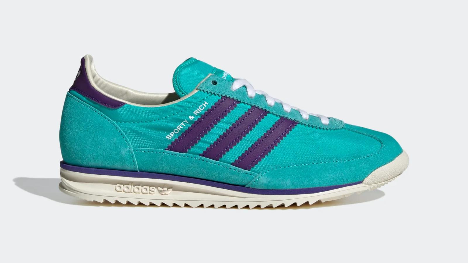 Sporty & Rich x Adidas SL-72 “Mint Rush”