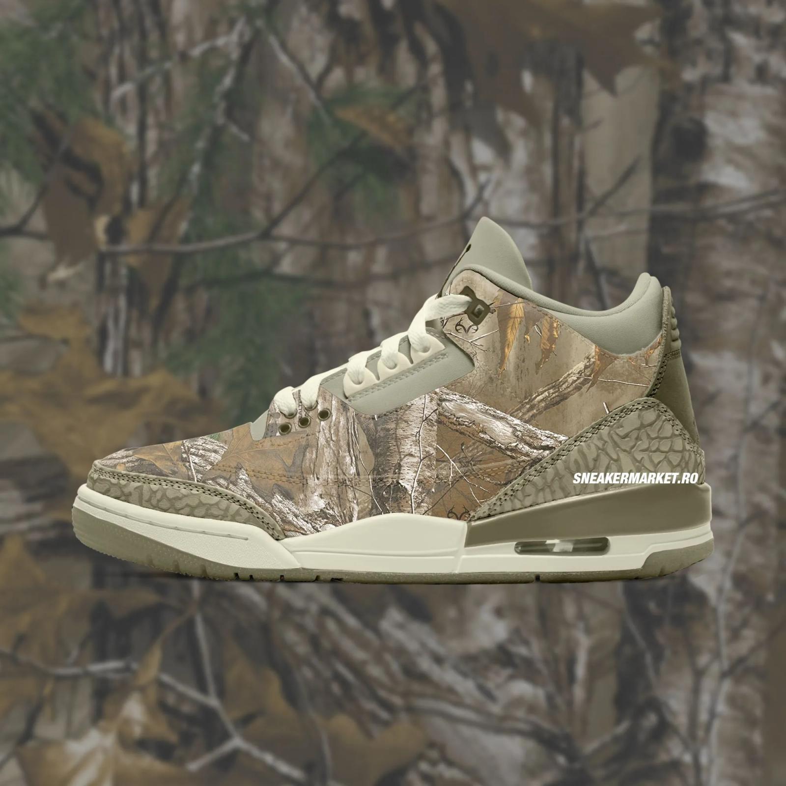 Air Jordan 3 Retro Realtree Camo DN3707-202 Release Date 2025