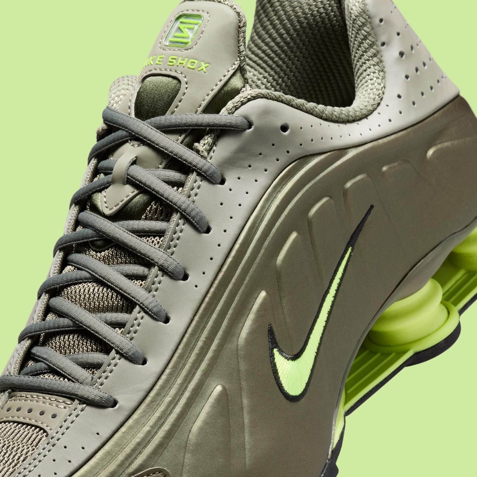 Nike Shox R4 "Light Army & Volt" drops Summer 2026