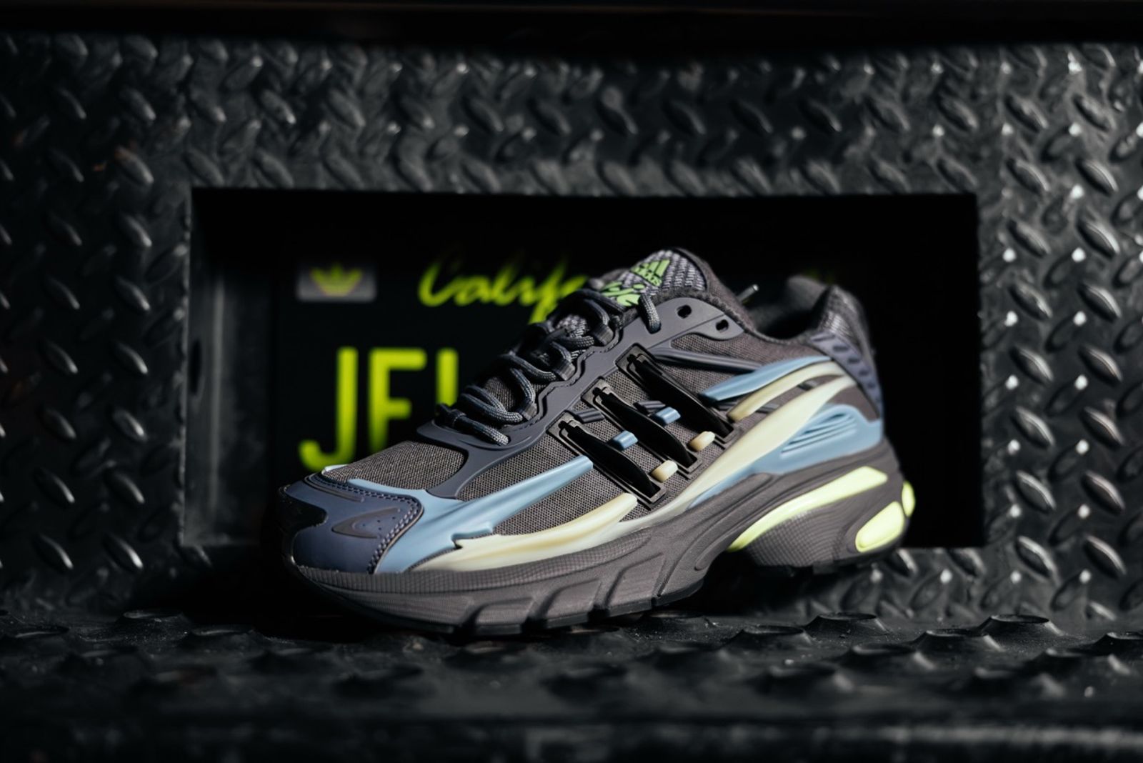 adidas Originals and VIRGINIA Release the Limited-Edition VIRGINIA Adistar Jellyfish in Storm with ØWAY