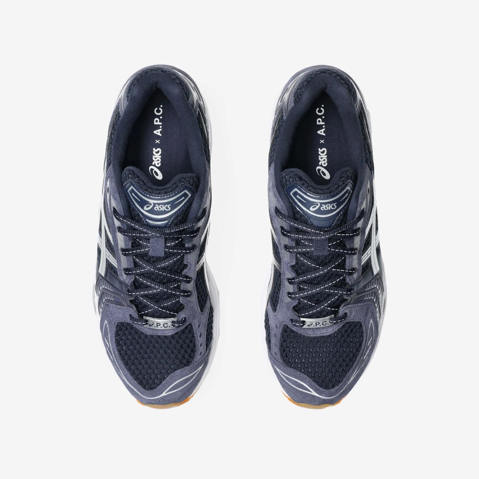 APC x Asics Gel-Kayano 14 Midnight Indigo Fog Release Date April 5th 2025 1203A926-400
