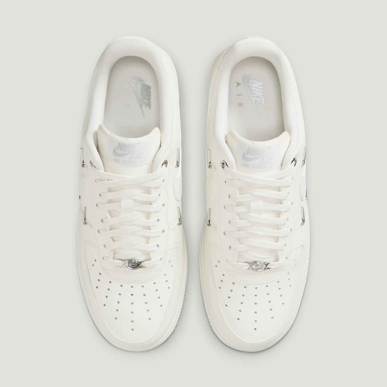 Nike Air Force 1 Low "Sail & Metallic Silver" drops in 2026