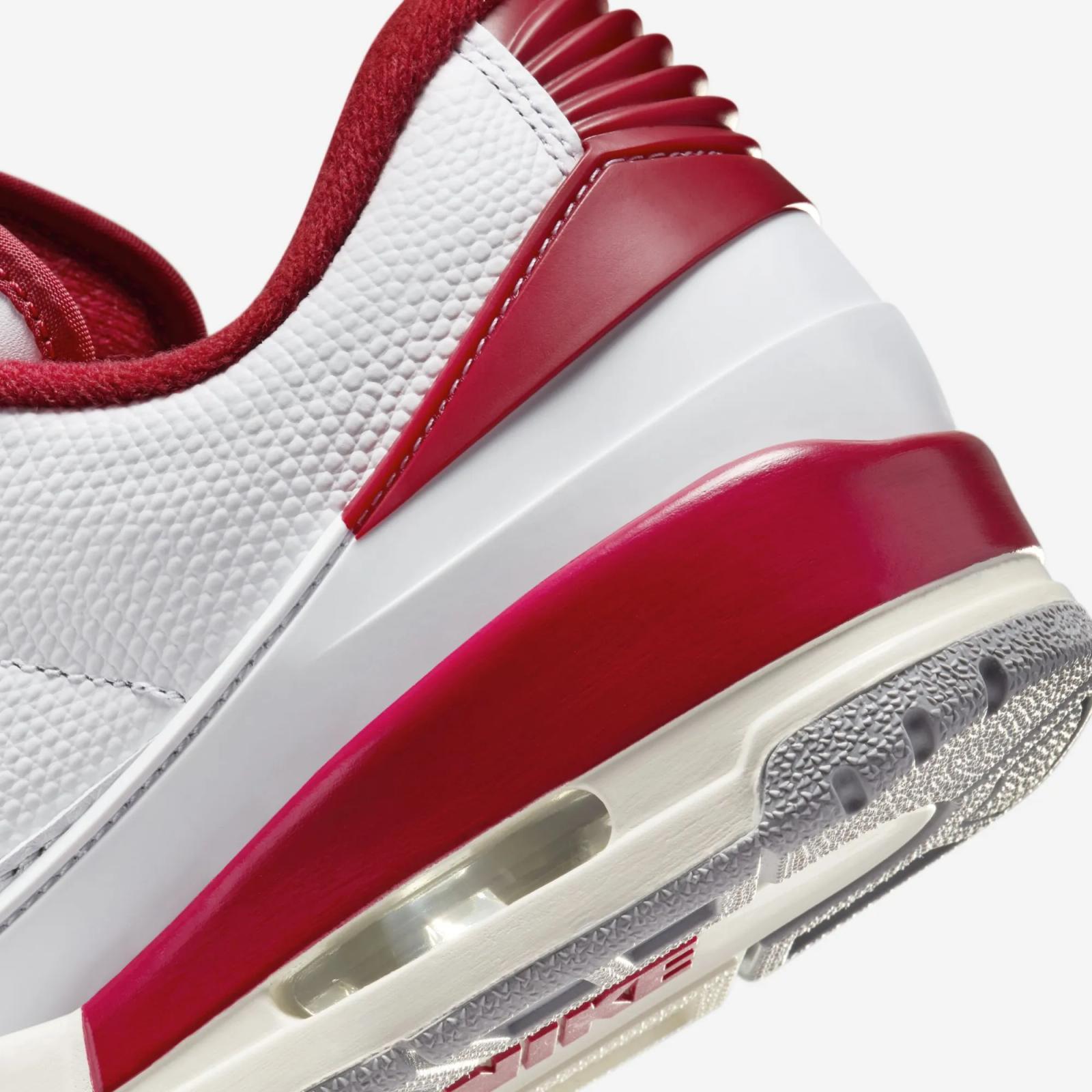 Air Jordan 2/3 Low White / Varsity Red FD0383-161