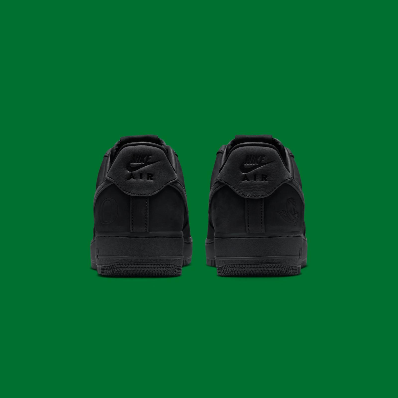 University of Oregon x Nike Air Force 1 Low "Black" drops October 26th, 2026