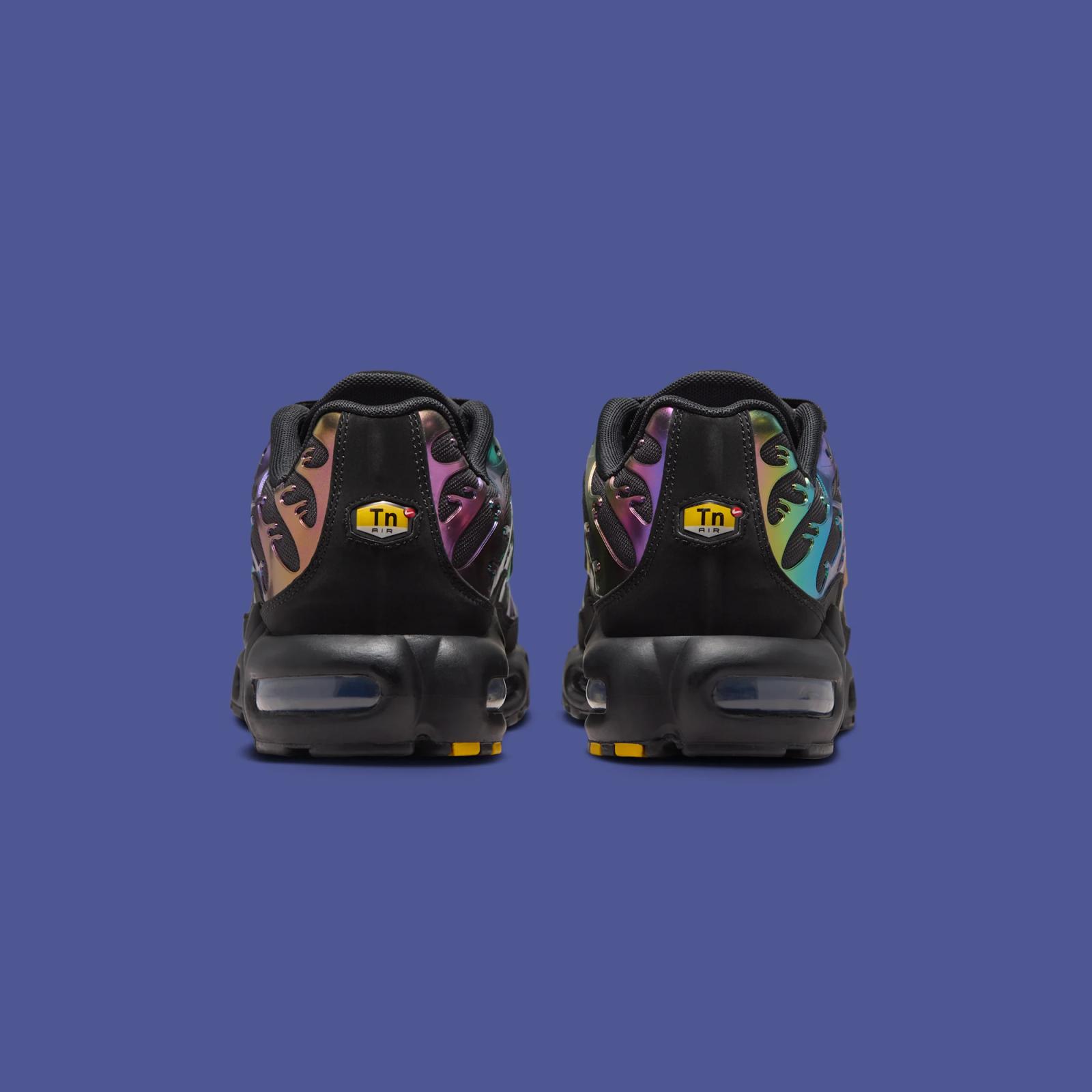 Nike Air Max Plus OG Premium "Black & Multi-Color" drops August 1st, 2026
