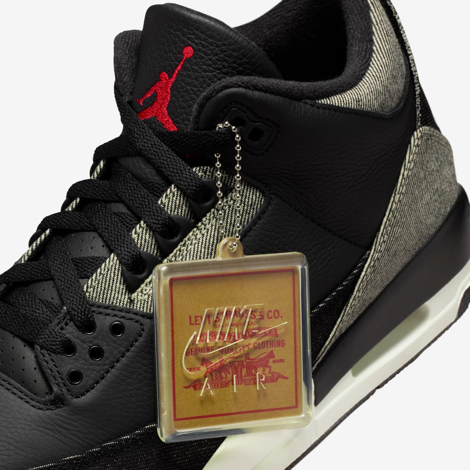 Levi Strauss & Co x Air Jordan 3 Retro “Black” 2026