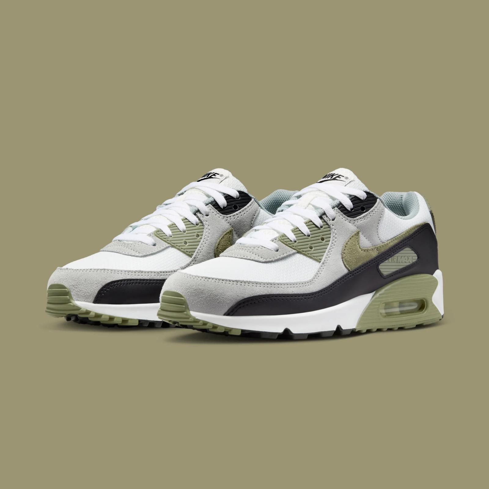 Nike Air Max 90 "Silver Sage & Light Plumice" drops April 1st, 2026