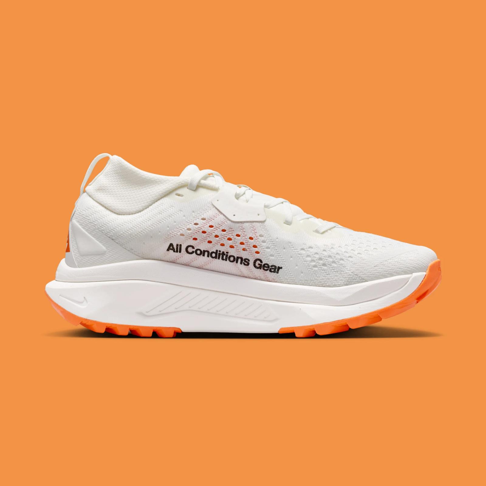 Nike ACG Zegama Trail "Summit White & Safety Orange" drops April 30th, 2026