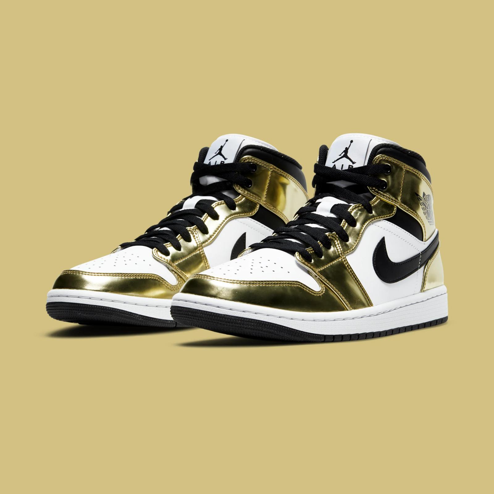 Air Jordan 1 Mid SE "Metallic Gold" returns in 2026