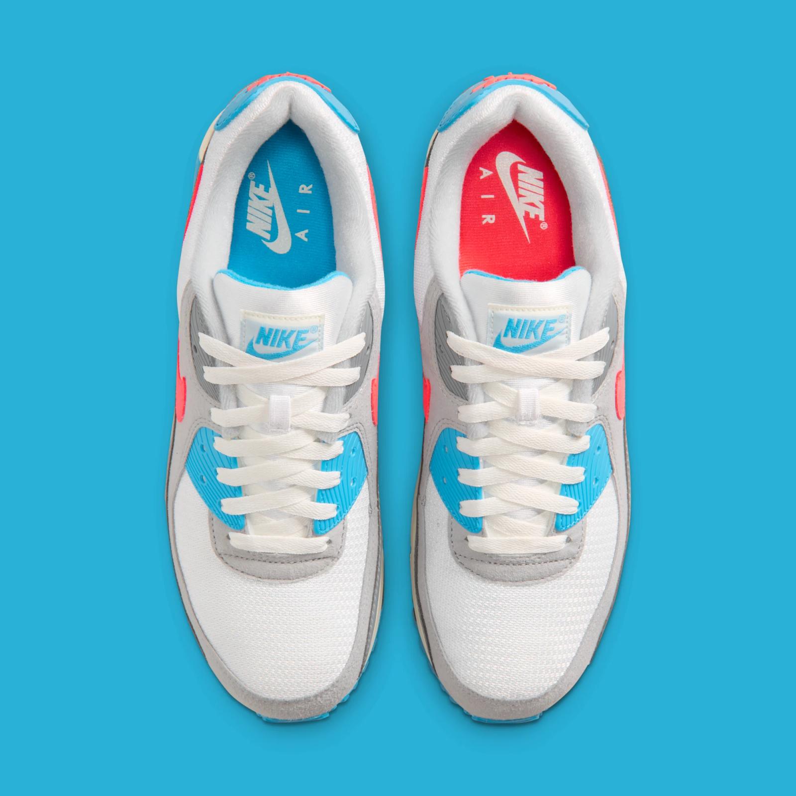 Nike Air Max 90 "Cool Grey & Infrared 23" drops April 1st, 2026