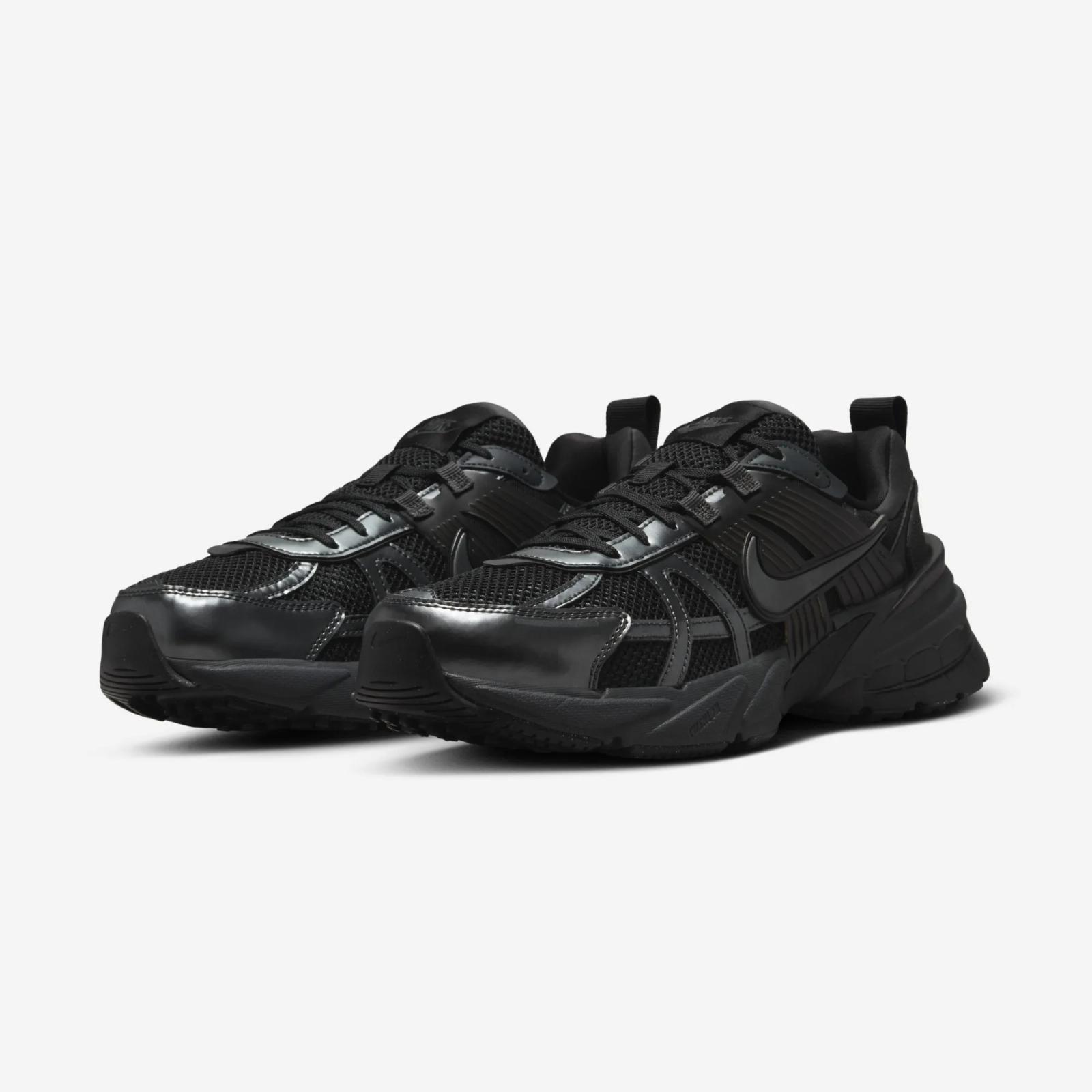 Nike V2K Run Triple Black Patent HJ4497-001