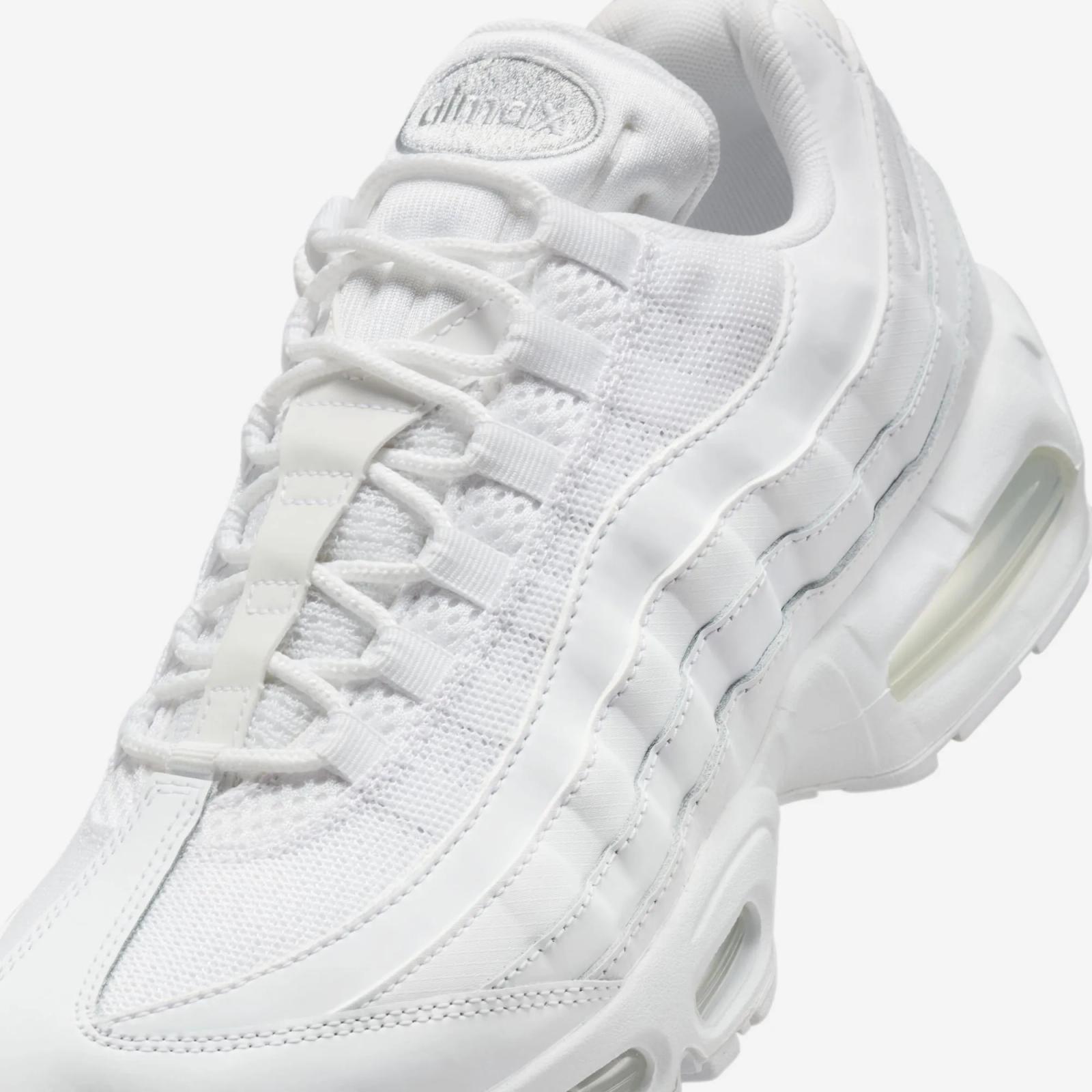 Nike Air Max 95 OG Big Bubble Triple White HM8755-100 Release Date Summer 2025