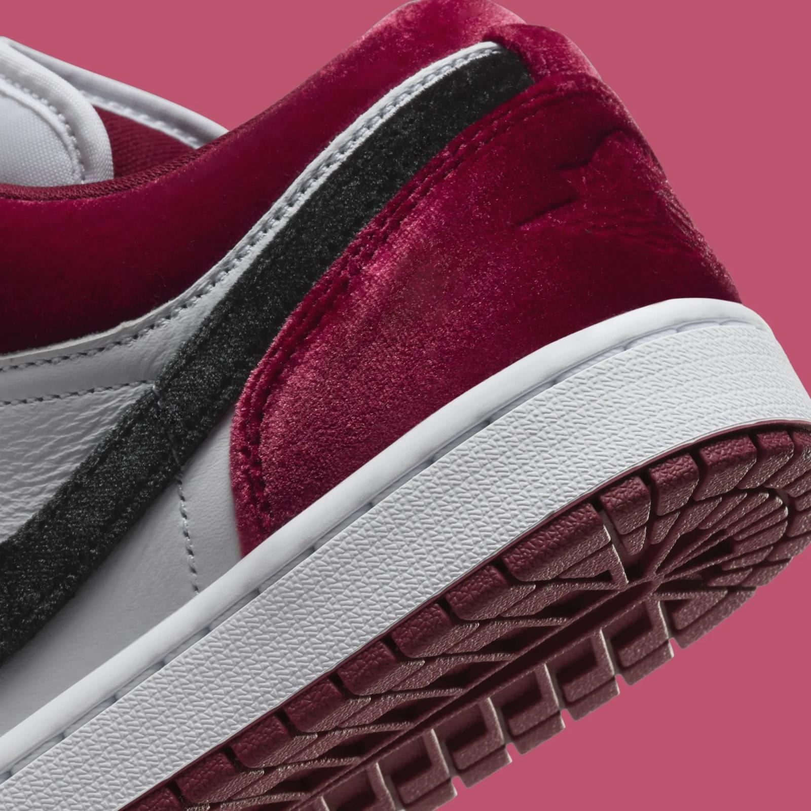 Air Jordan 1 Low SE Velvet Gym Red FZ3242-001