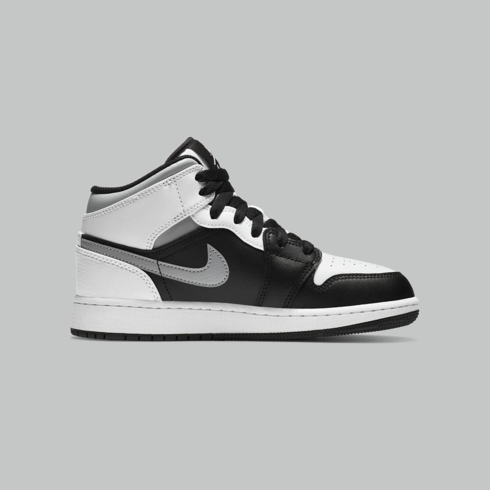 Air Jordan 1 Mid GS White Shadow 2025 Restock 554725-073