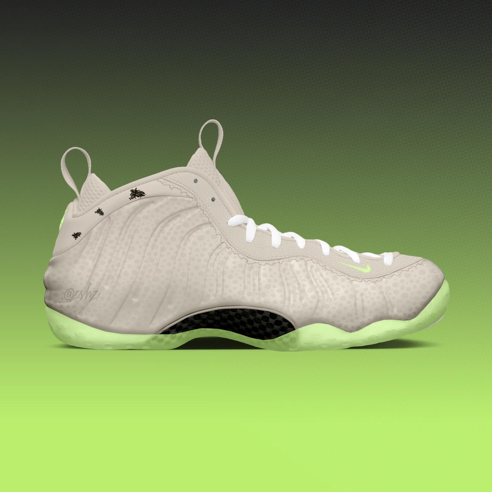 Nike Air Foamposite One "Phantom & Barely Volt" releasing in 2026
