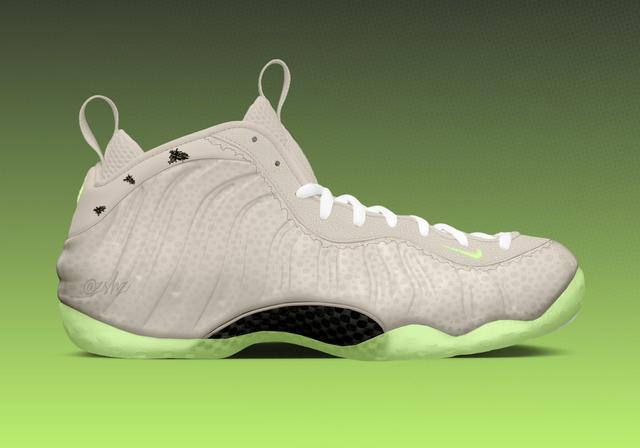 Nike Air Foamposite One "Phantom & Barely Volt" Phantom/Barely Volt/White/Sequoia