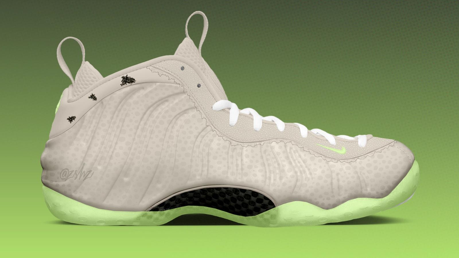 Nike Air Foamposite One "Phantom & Barely Volt" releasing in 2026